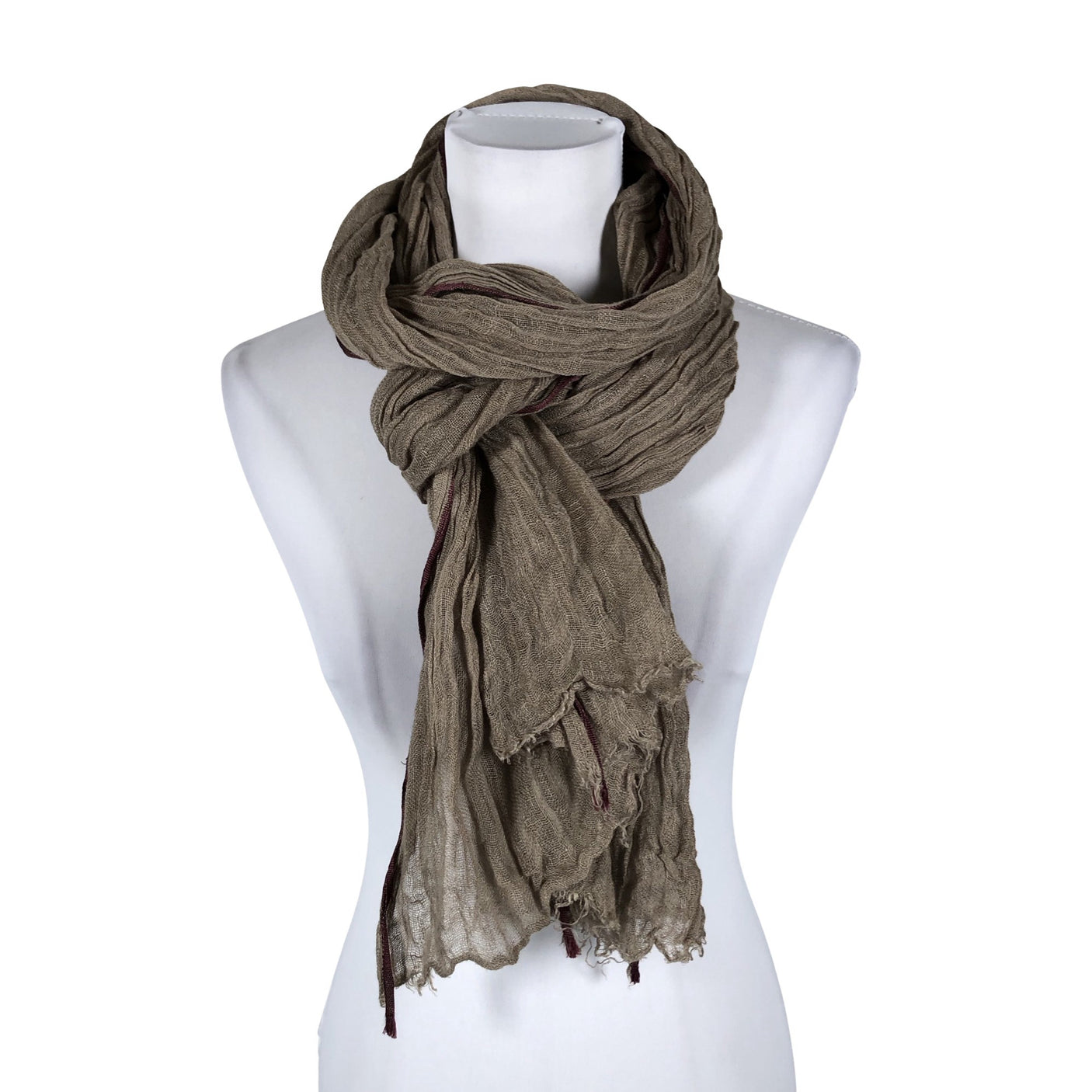 Unisex Gudrun Sjöden - Scarf, size Maxi - Beige (2)