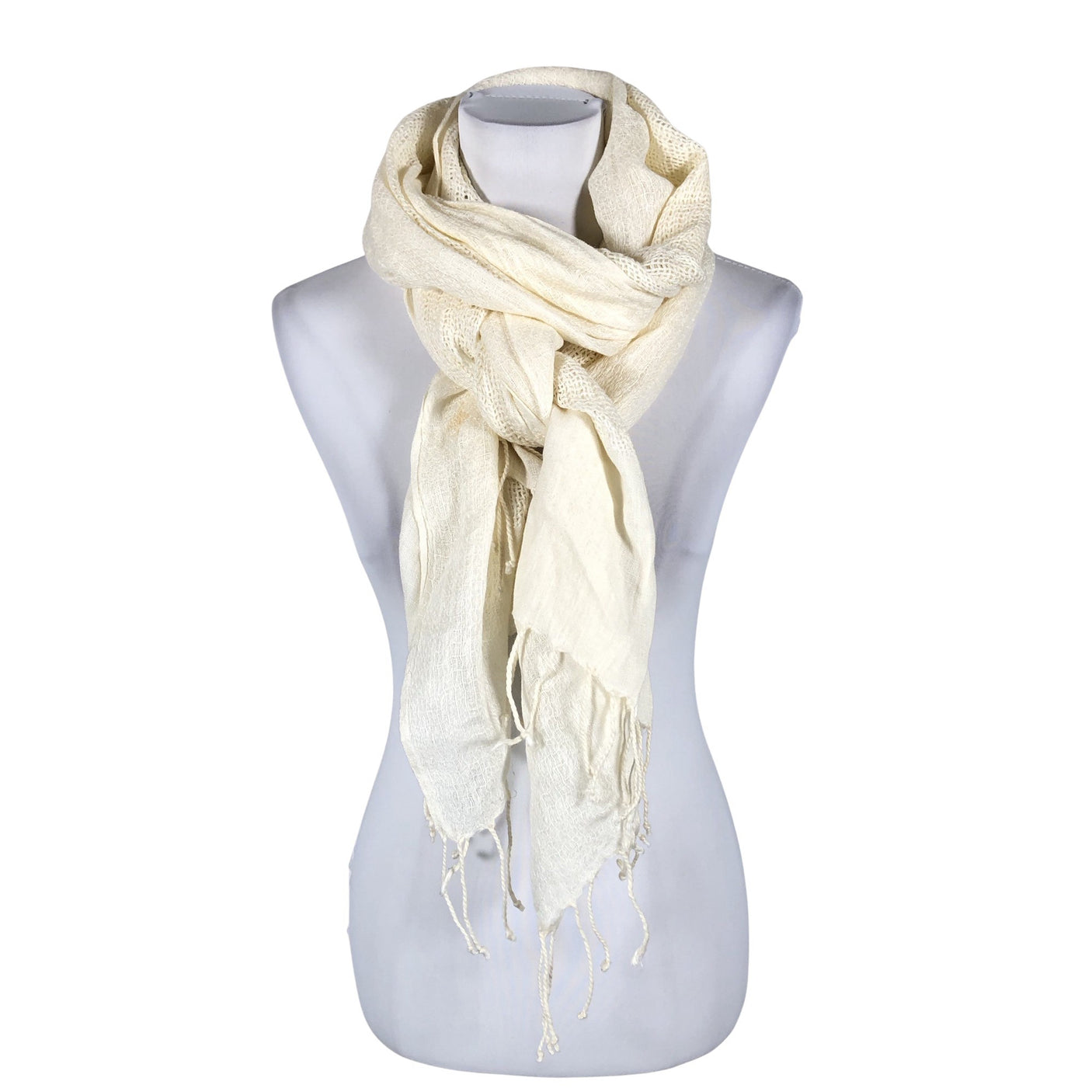 Unisex Gudrun Sjöden - Scarf, size Maxi - Natural white (2)