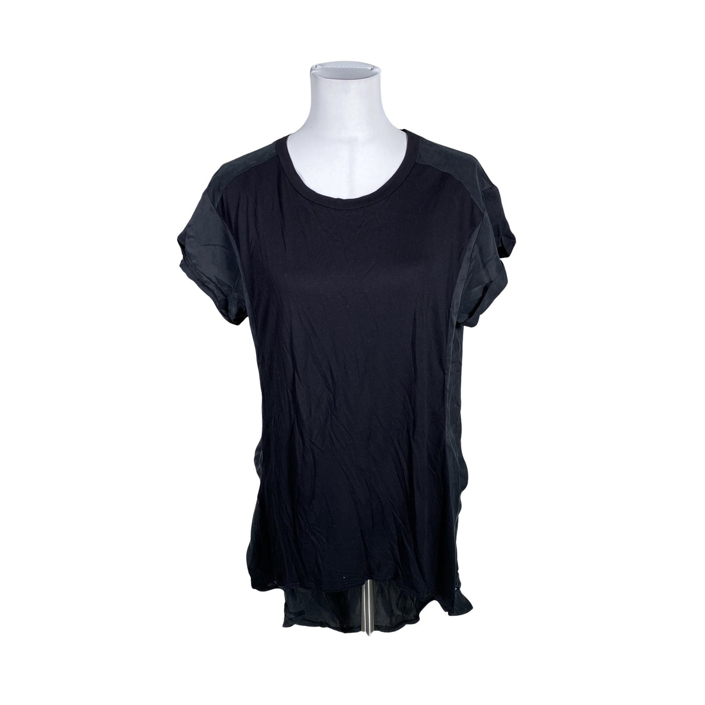 Unisex Caramelo - Short-sleeved blouse, size 38 - Black (1)