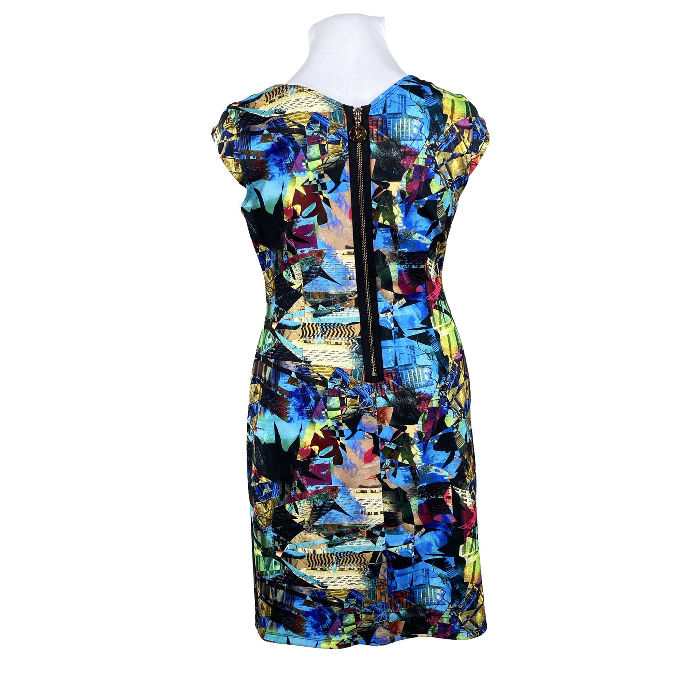 Unisex Joseph Ribkoff - Sheath dress, size 42 - Blue (2)