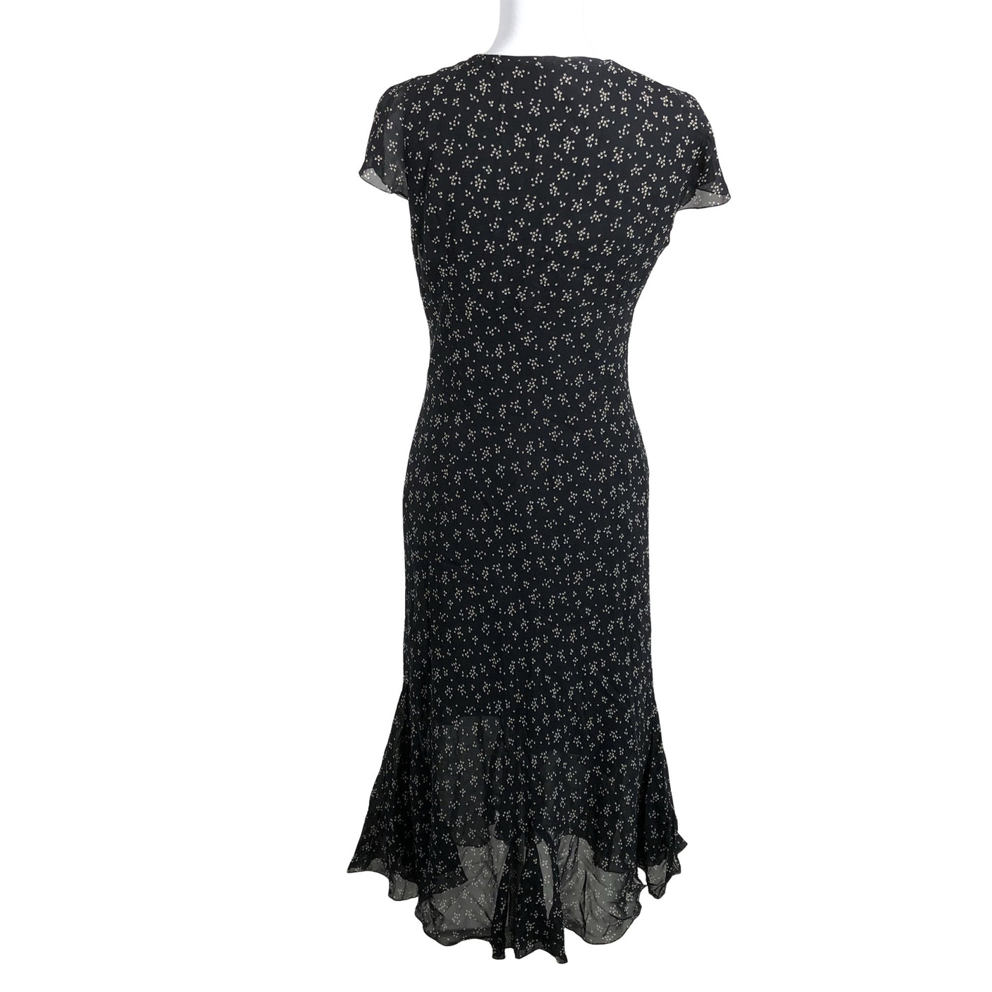 Unisex CHR - Schiffon dress, size 38 - Black (2)