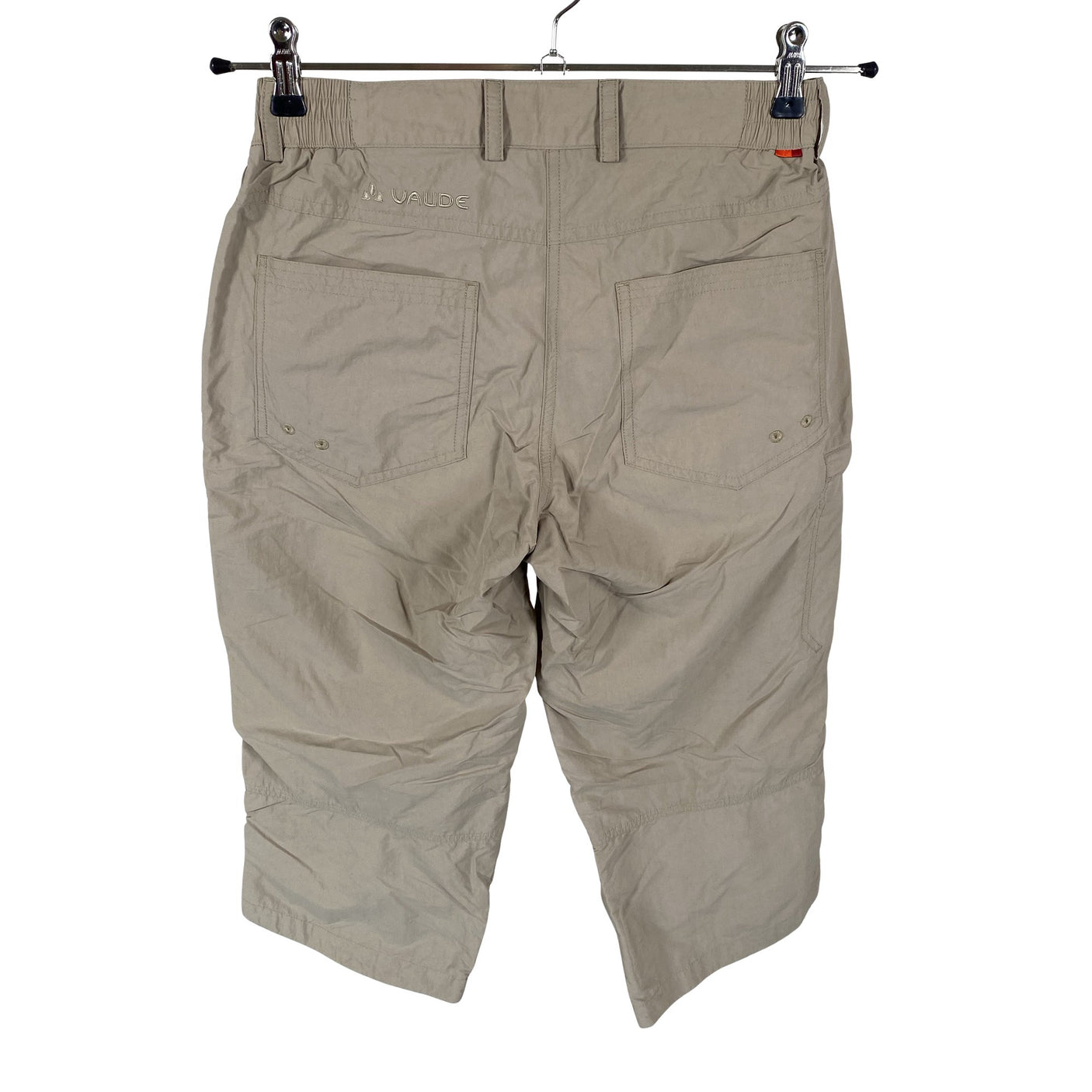 Unisex Vaude - Sports capri pants, size 34 - Beige (2)