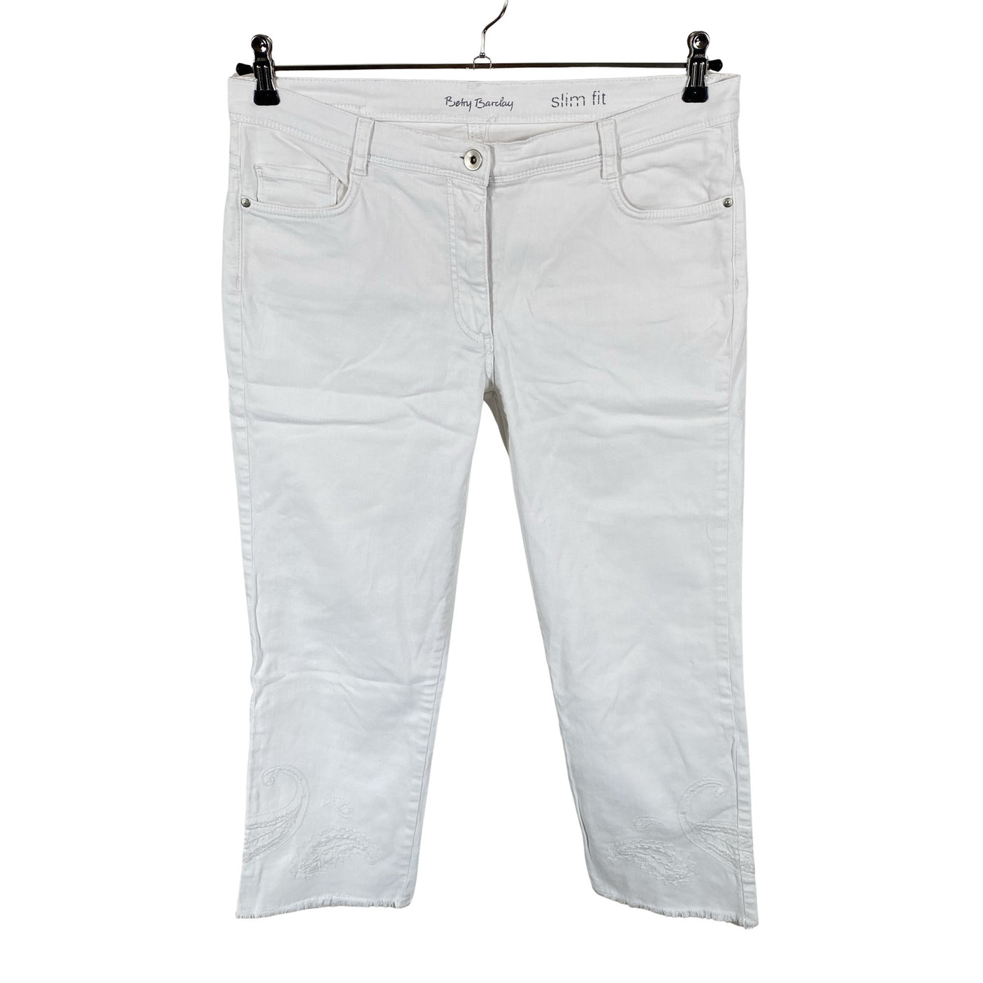 Unisex Betty Barclay - Jeans, size 38 - White (1)