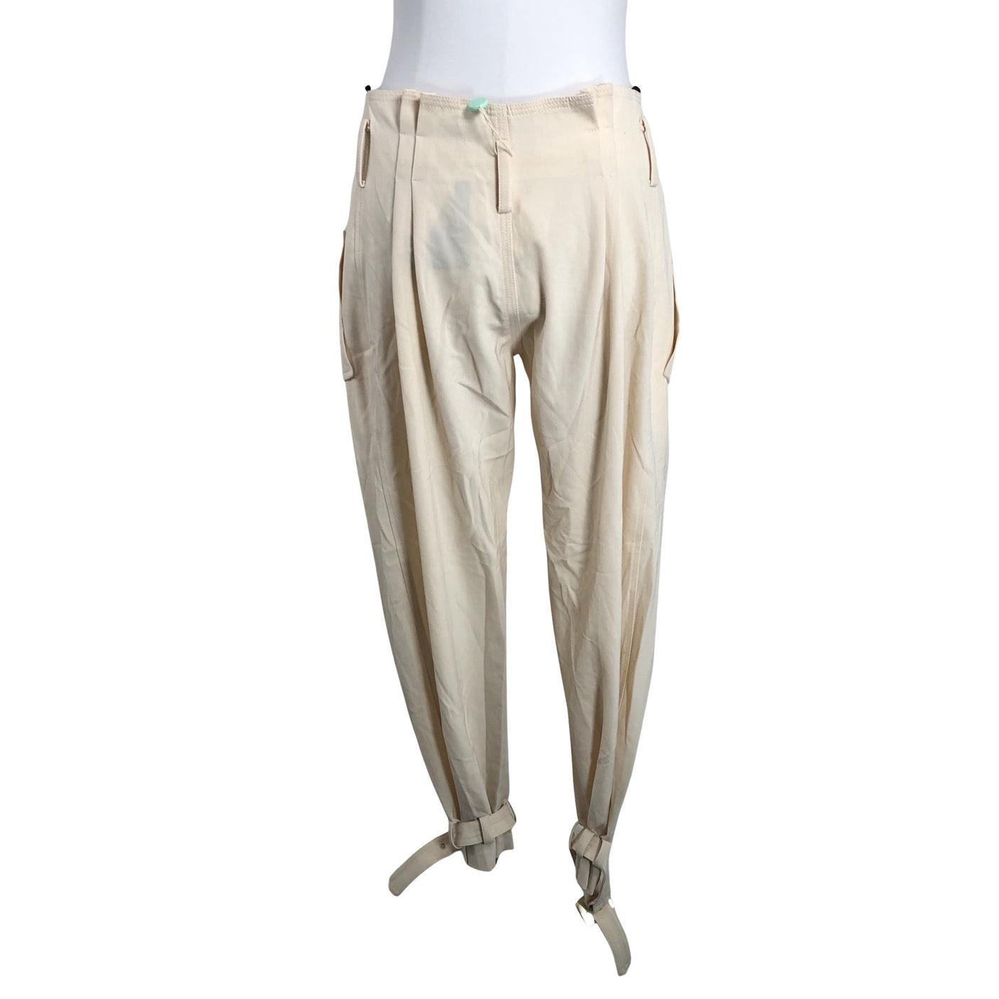 Unisex Elisabetta Franchi - Slacks, size 40 - Beige (2)