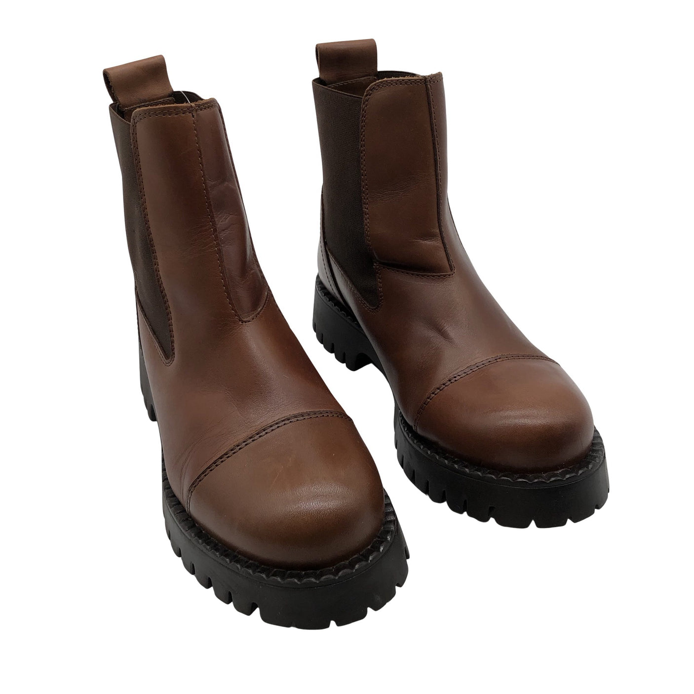 Unisex Ten Points - Ankle boots, size 38 - Brown (2)