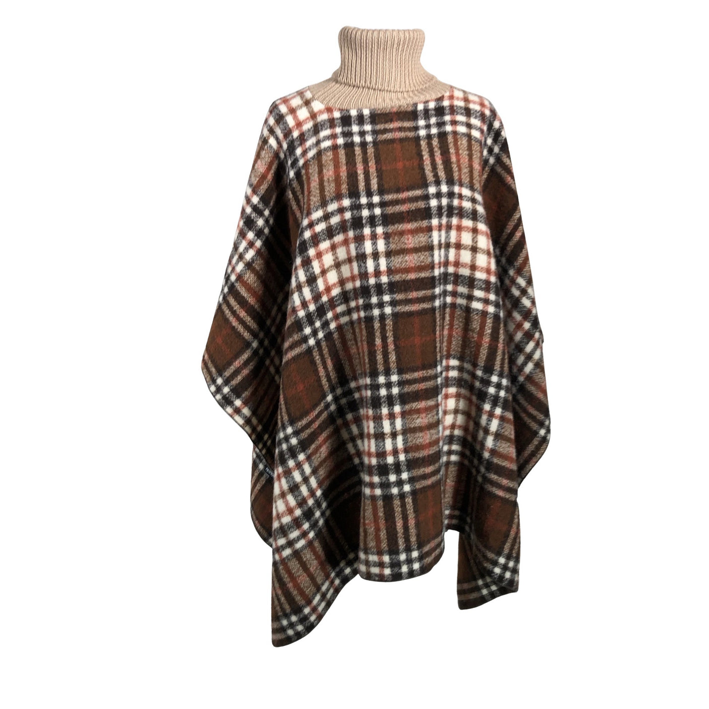 Unisex Reino&Aino - Poncho, size 38 - Brown (1)