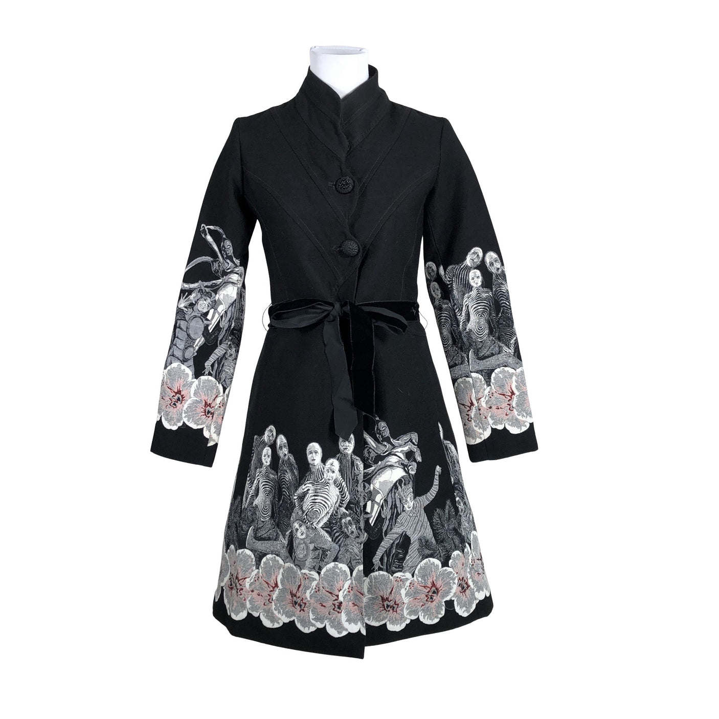 Unisex Desigual - Trench coat, size 34 - Black (1)