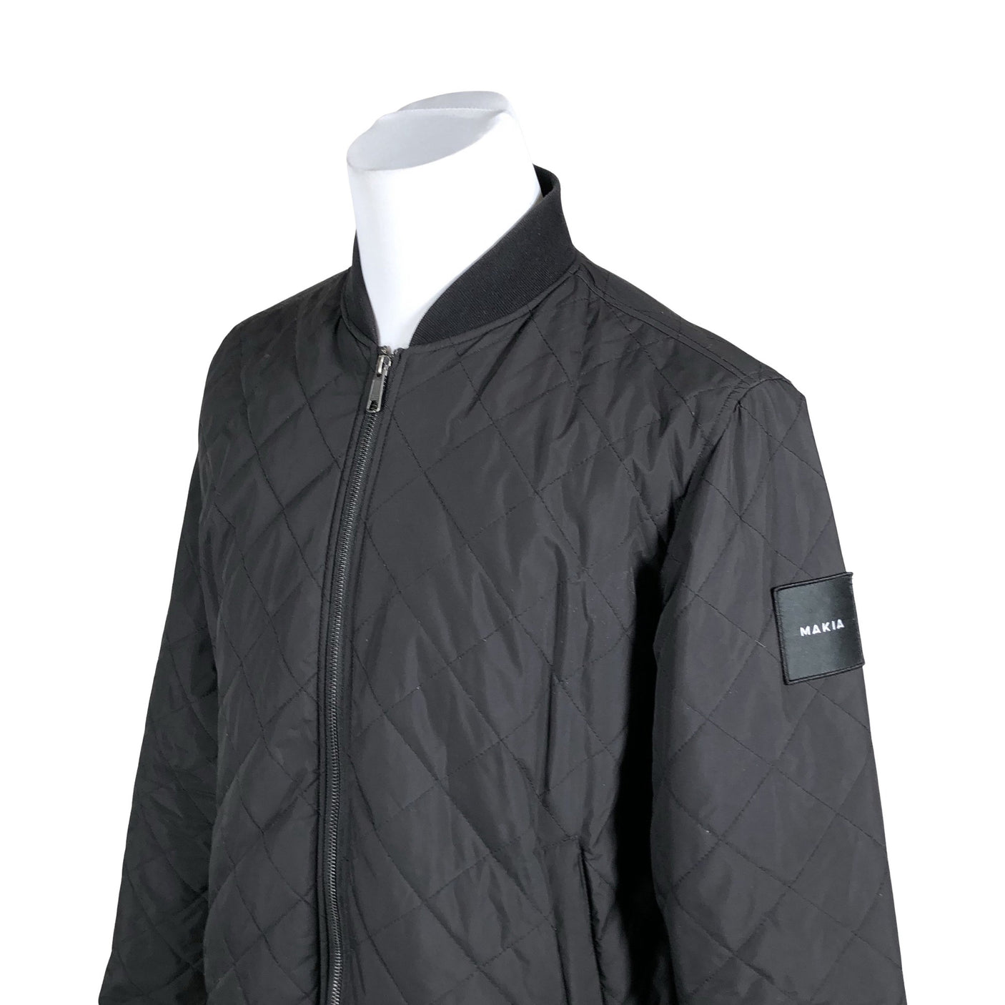 Unisex Makia - Quilted jacket, size L - Black (3)
