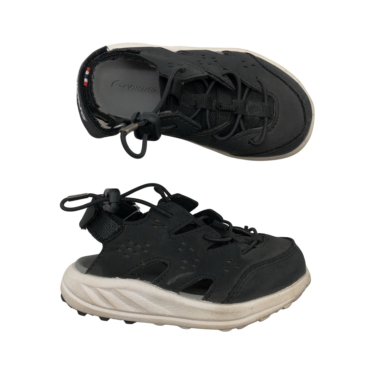 Unisex Viking - Sandals, size 24 - Black (2)