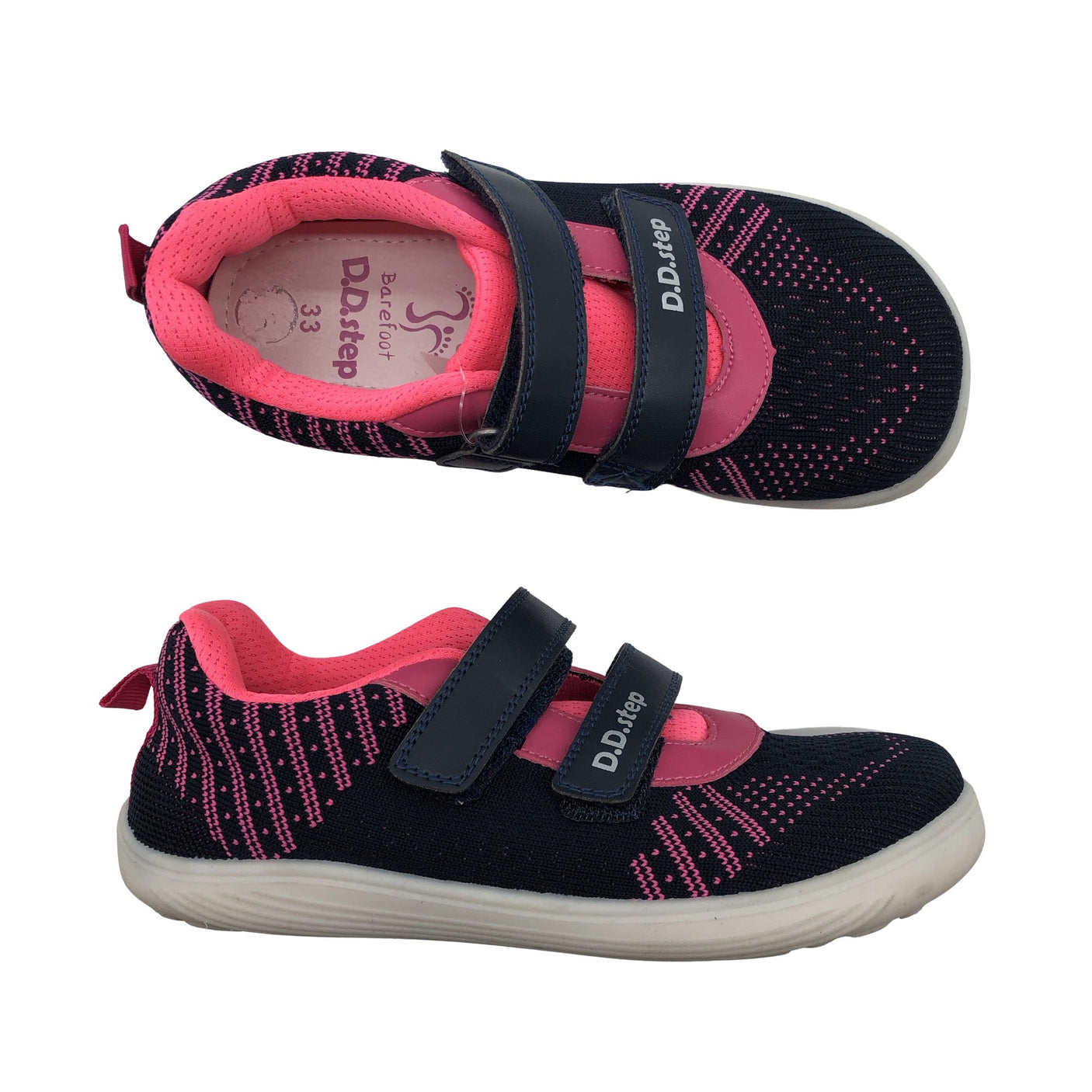 Unisex Barefoot D.D.step - Casual sneakers, size 33 - Blue (2)