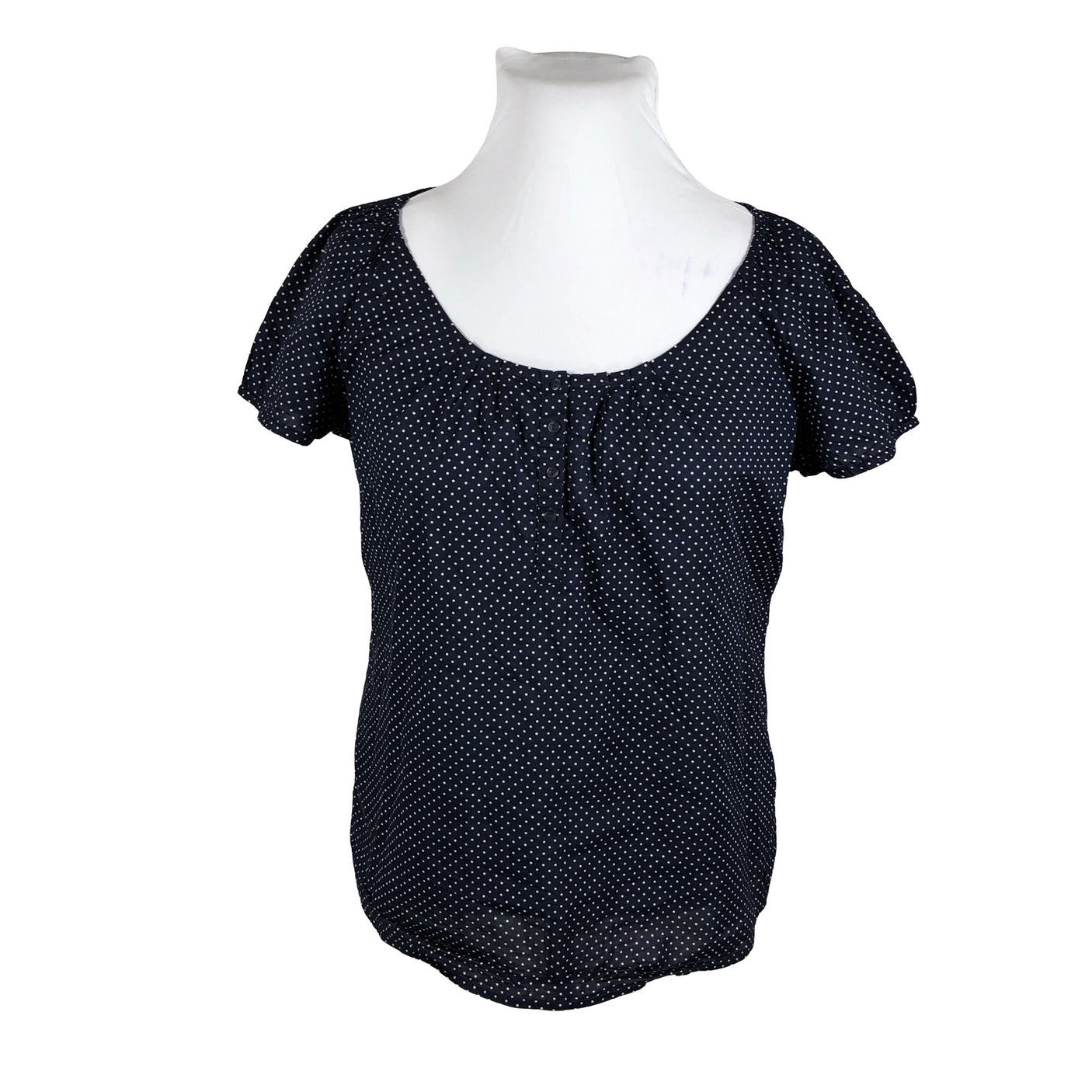 Unisex s.Oliver - Short-sleeved blouse, size 42 - Blue (1)