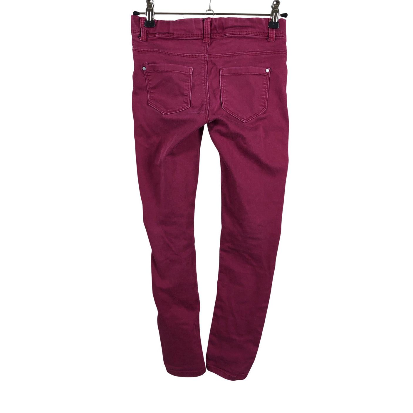 Unisex Name It - Jeans, size 128 - 134 - Wine red (2)