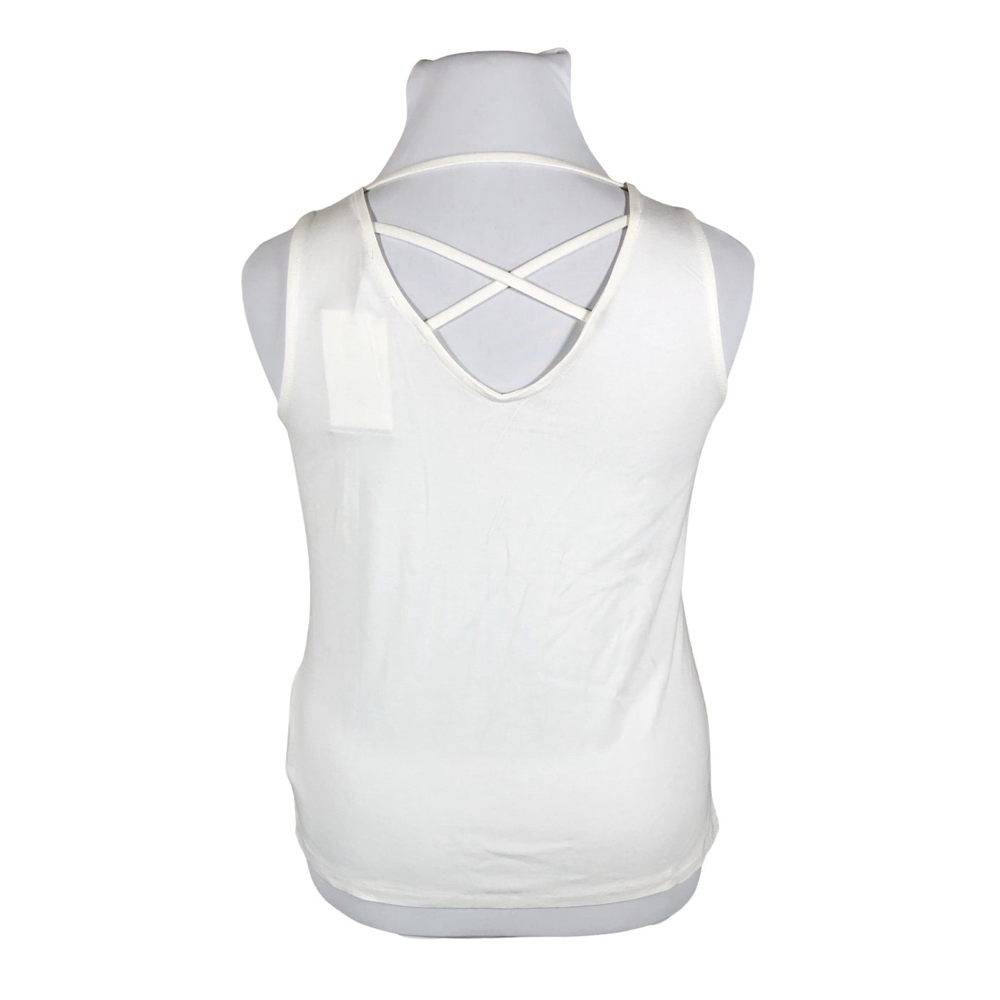 Unisex Taifun - Tricot tank top, size 42 - Natural white (2)