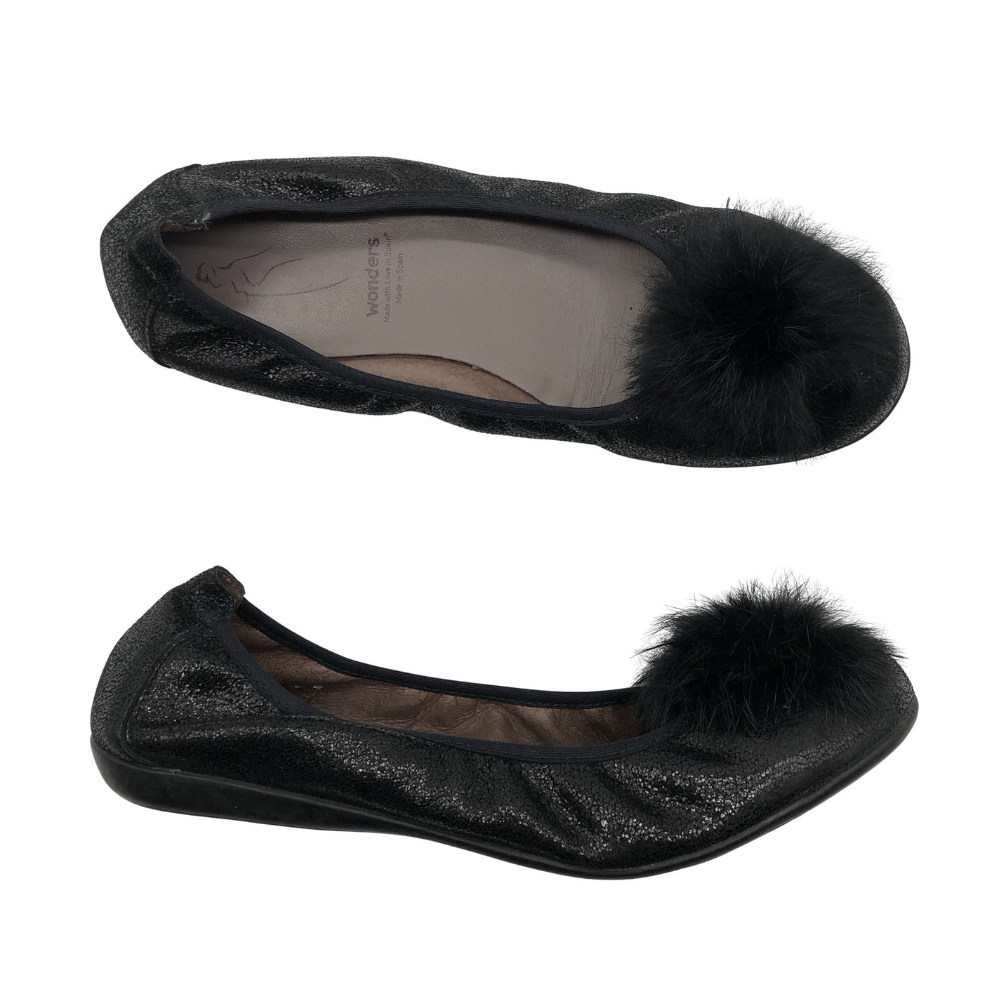 Unisex Wonders - Ballerinas, size 40 - Black (1)