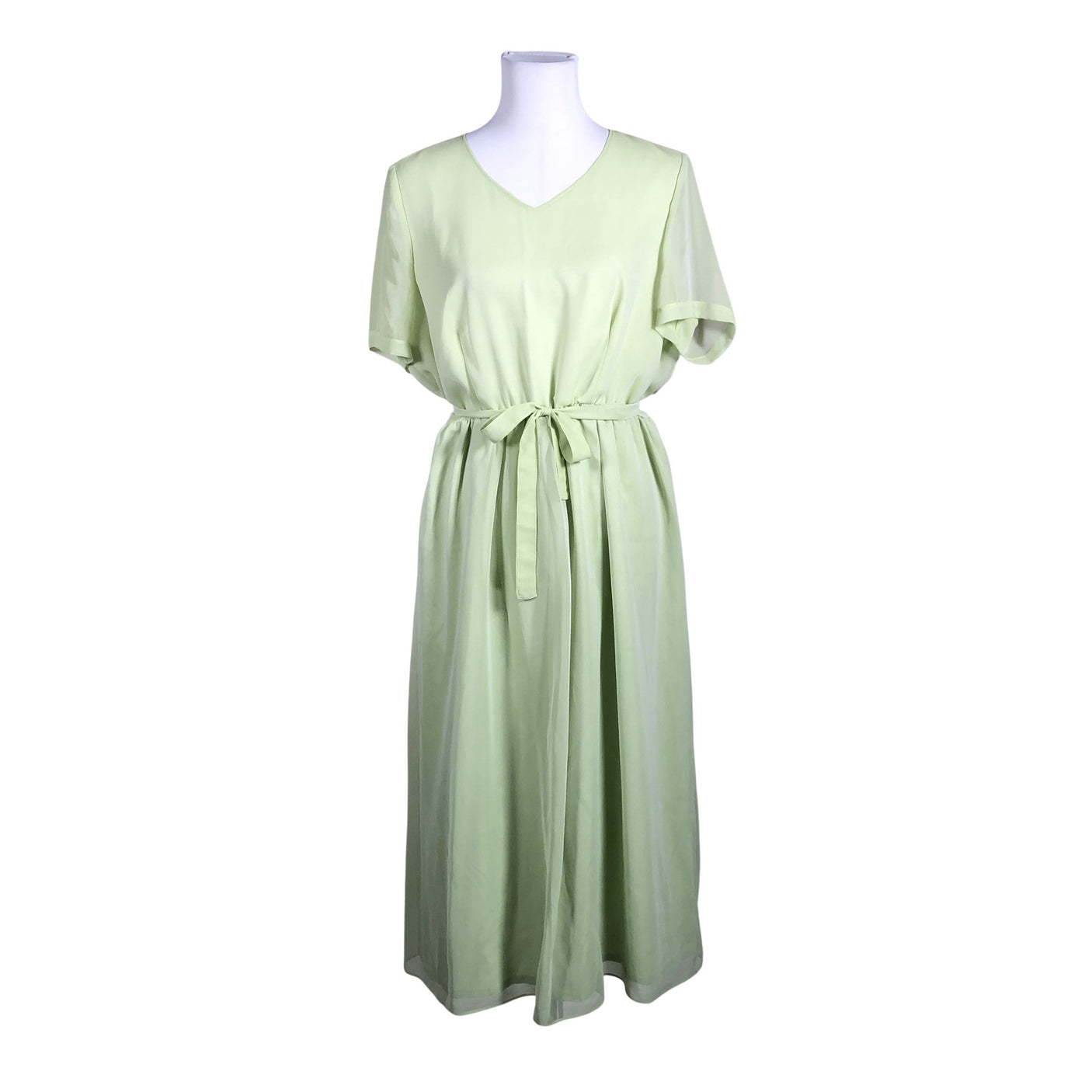 Unisex Handmade - Schiffon dress, size 40 - Green (1)