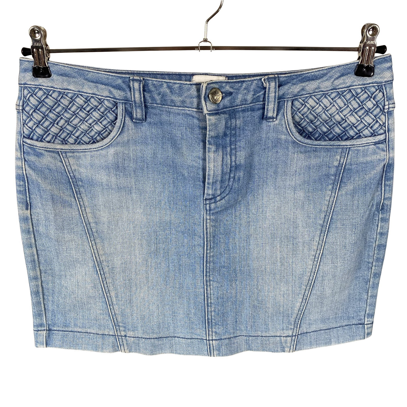 Unisex 1971 Reiss - Denim skirt, size 40 - Light blue (1)