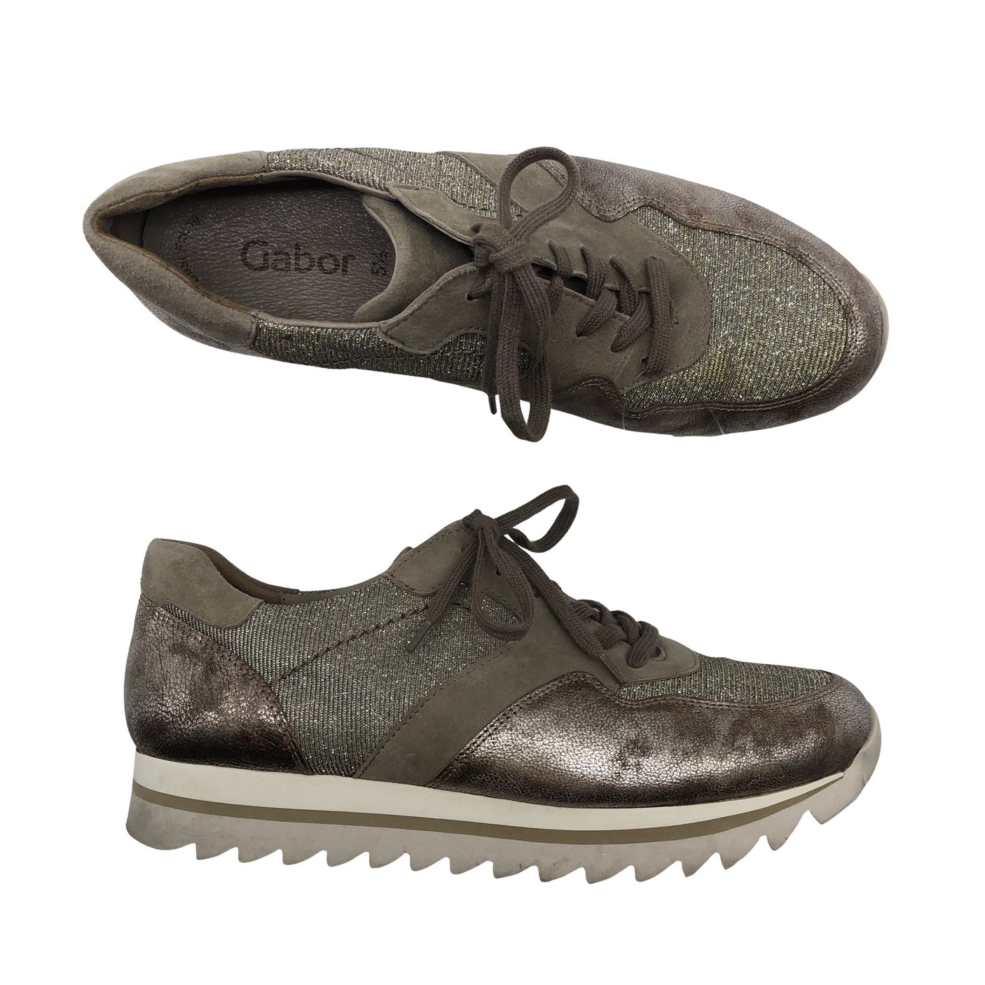 Unisex Gabor - Casual sneakers, size 38 - Brown (1)