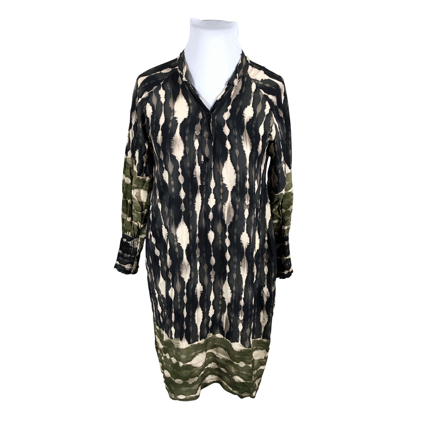 Unisex Marta - Schiffon dress, size 42 - Black (1)