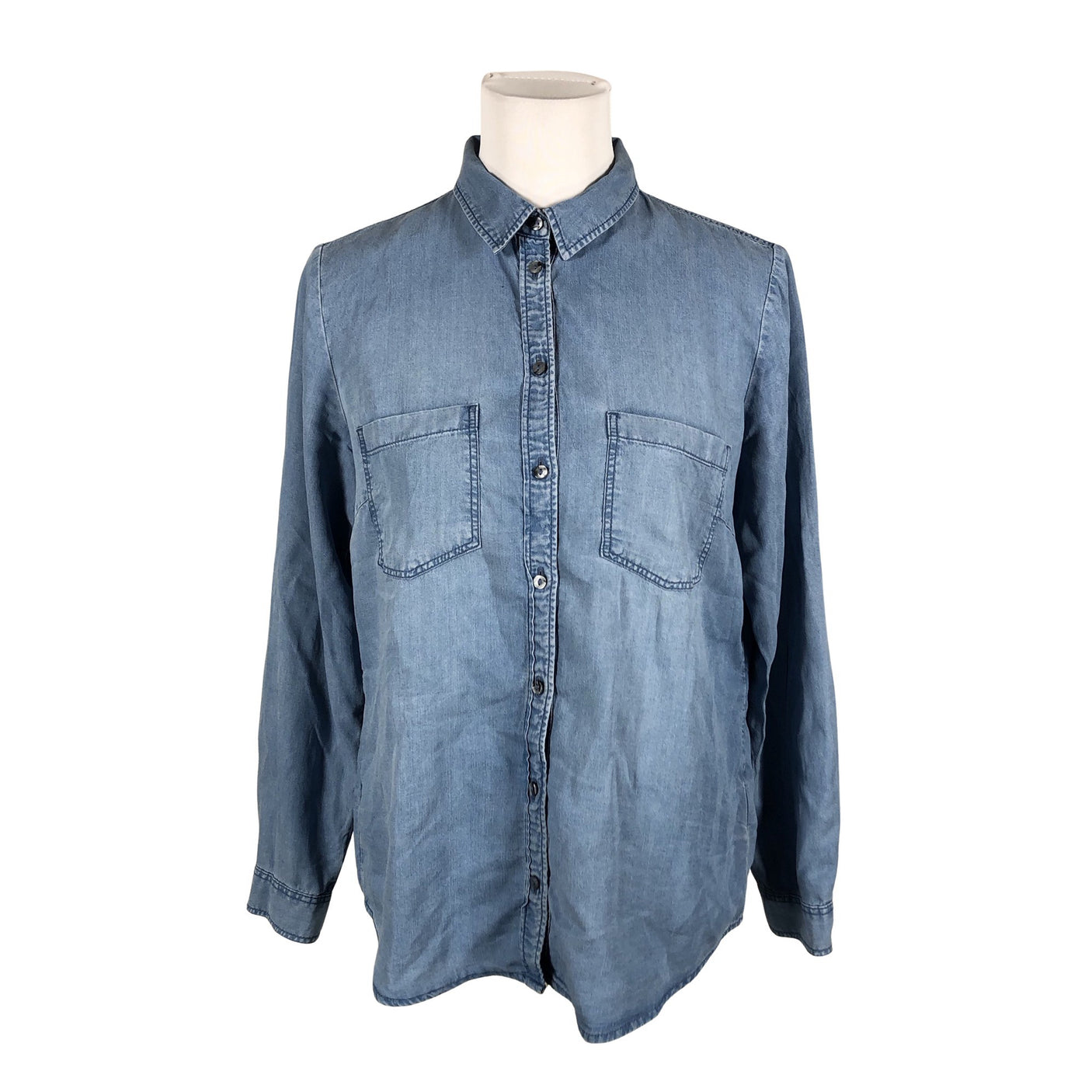 Unisex Tom Tailor - Denim shirt, size 38 - Blue (2)