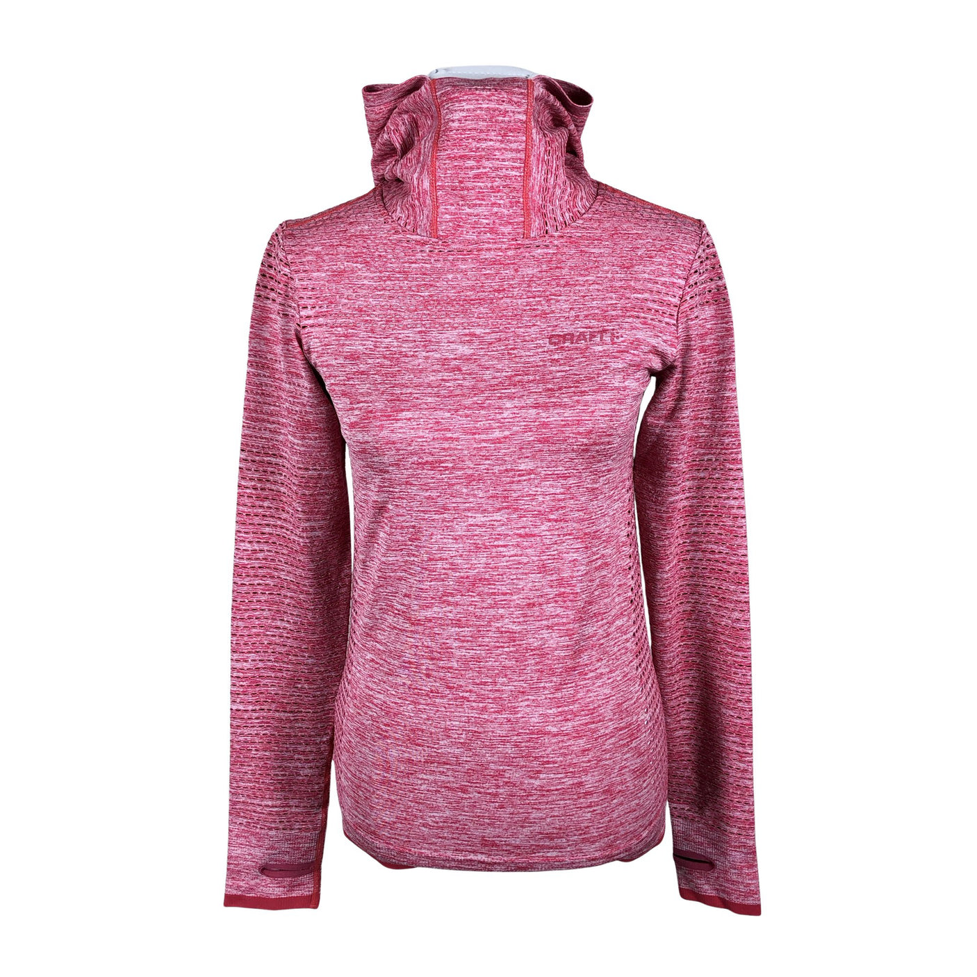 Unisex Craft - Sports shirt, long sleeve, size 36 - Light pink (1)
