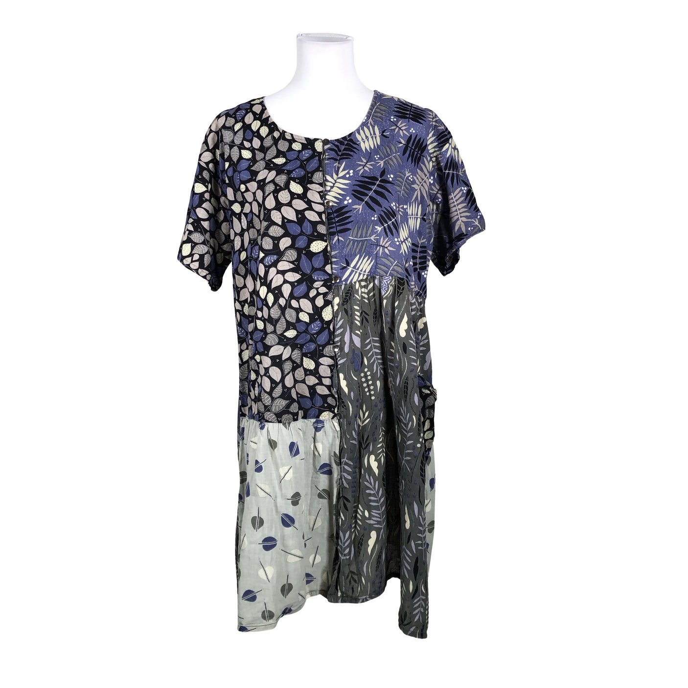 Unisex Gudrun Sjöden - Schiffon dress, size 40 - Gray (1)