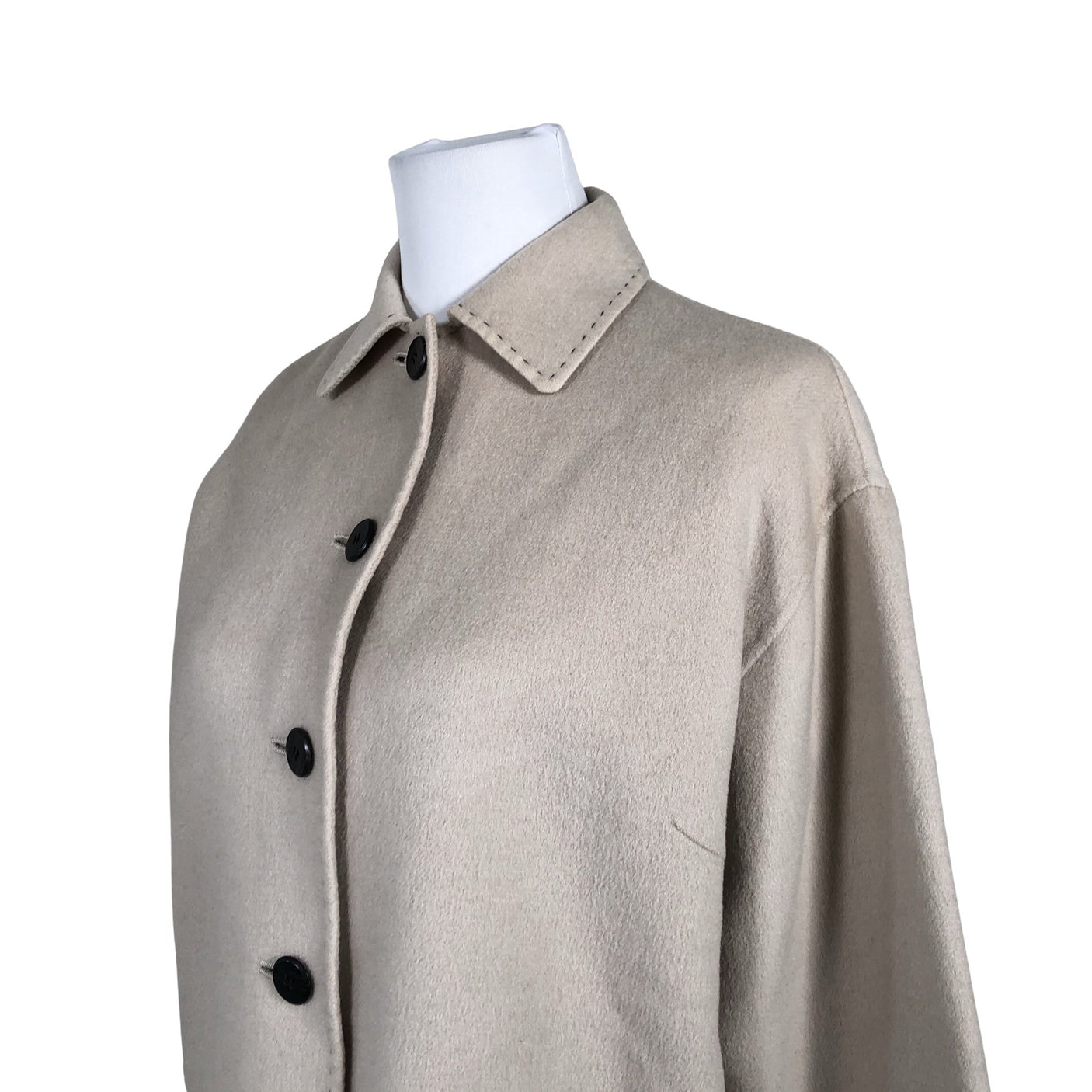 Unisex Ritva Falla - Wool coat, size 34 - Beige (2)