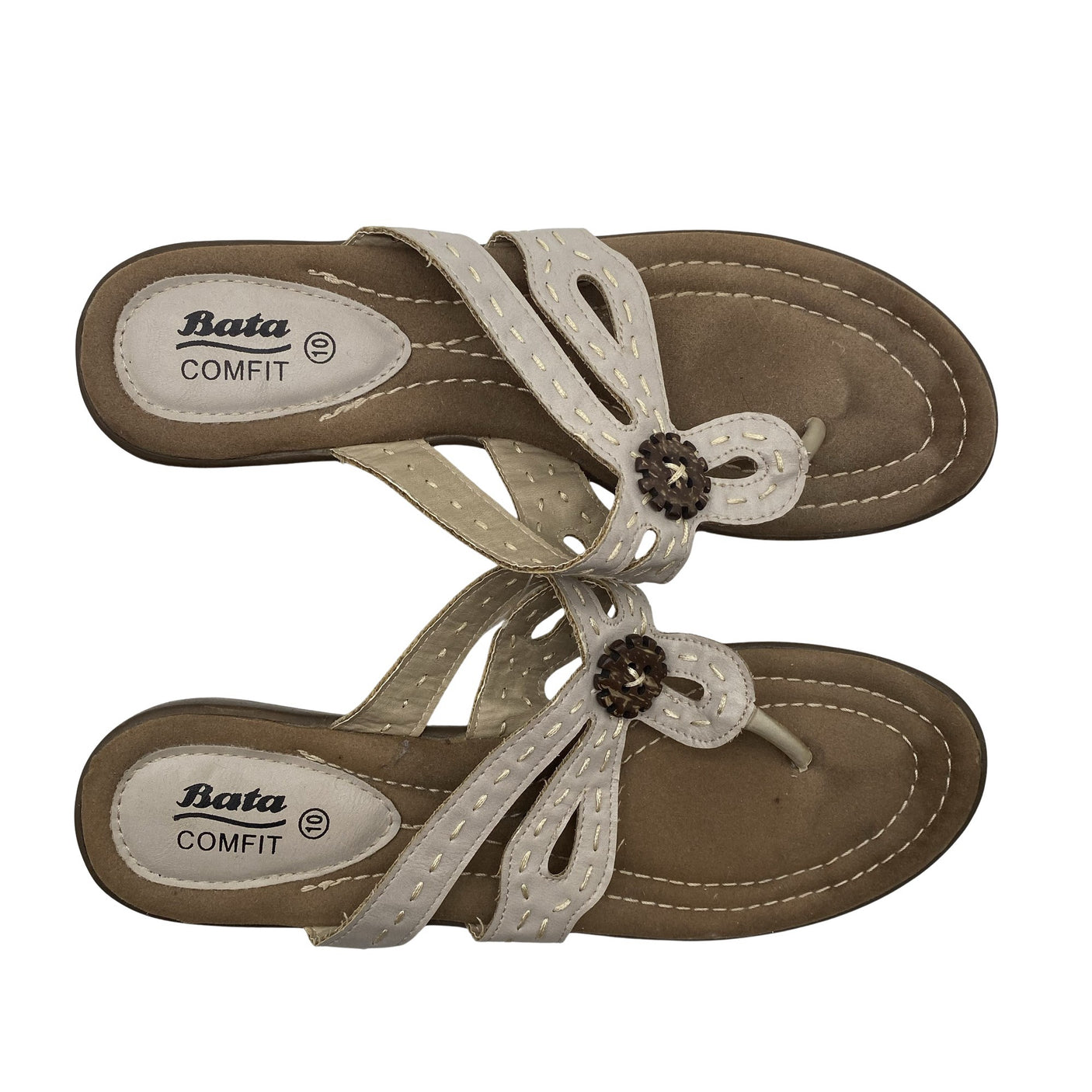 Unisex Bata - Sandals, size 40 - Beige (1)