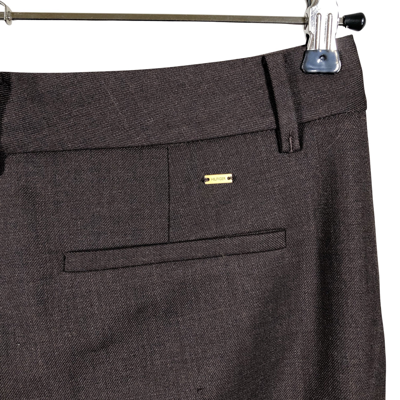 Unisex Tommy Hilfiger - Straight leg trousers, size 38 - Brown (3)