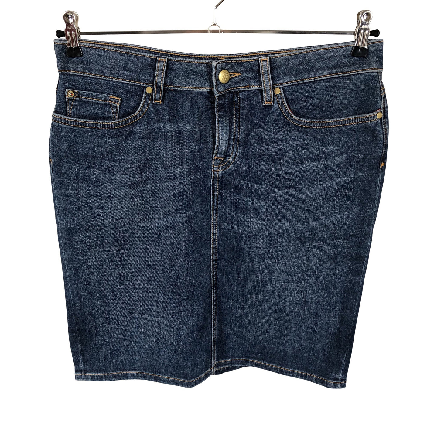 Unisex Tommy Hilfiger - Denim skirt, size 38 - Blue (1)