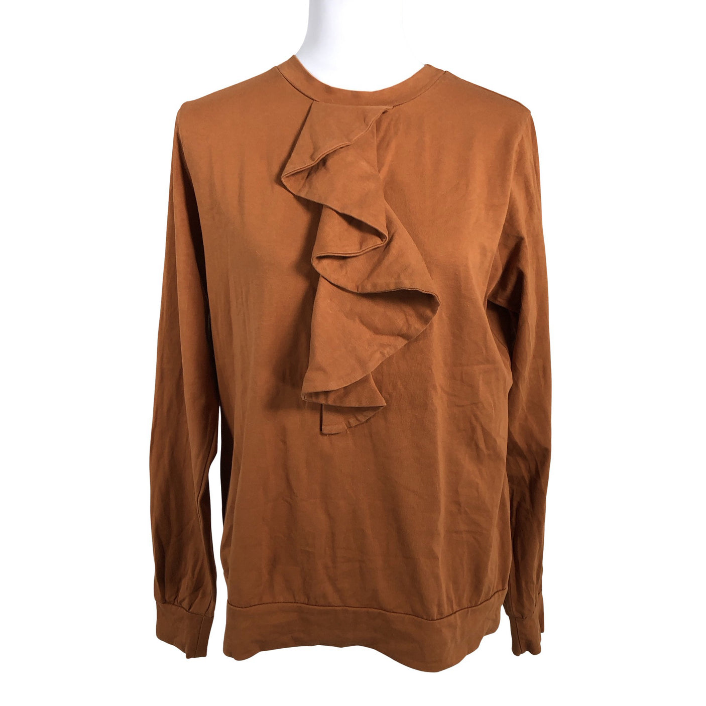 Unisex NOSH - Tricot shirt, size 40 - Brown (1)