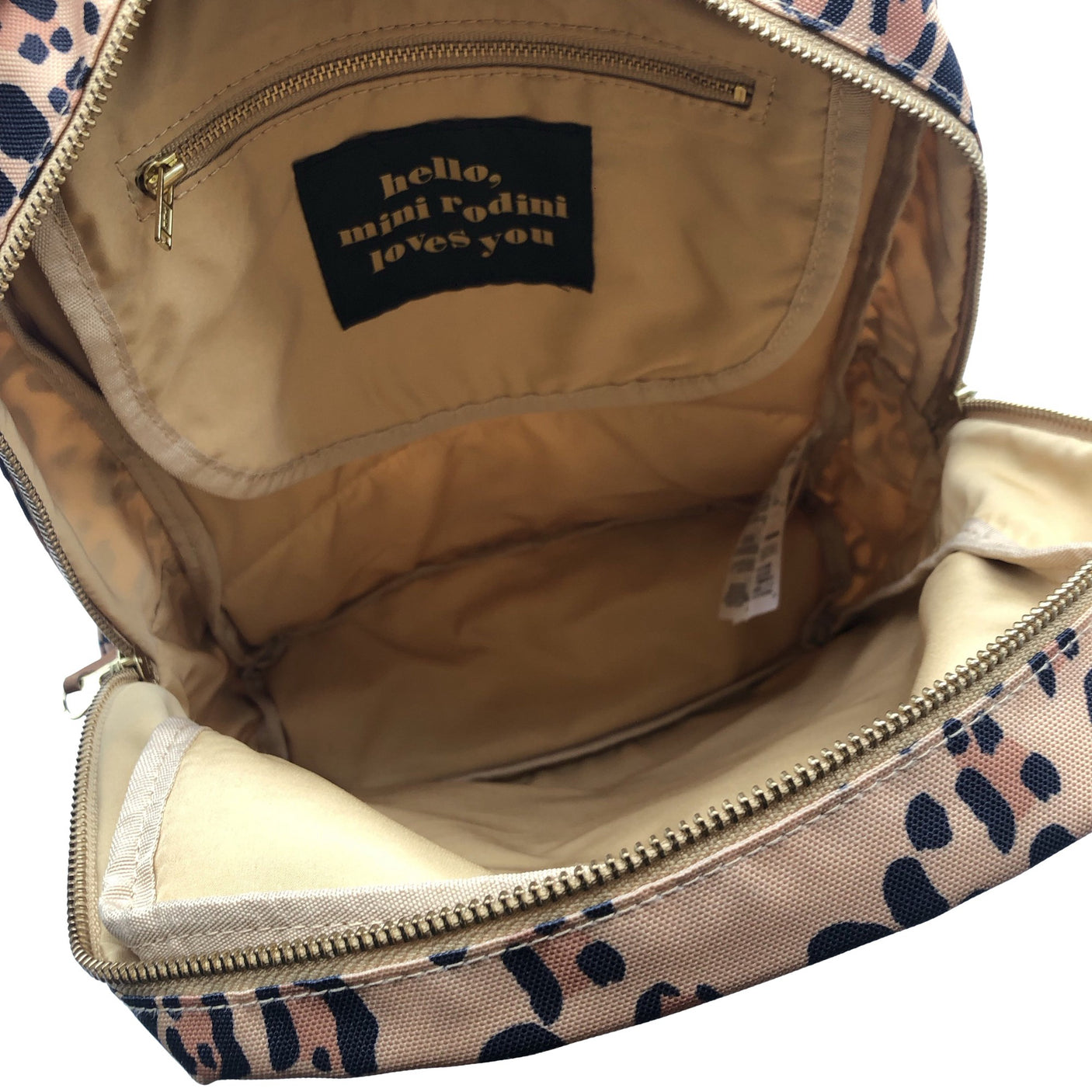 Unisex Mini Rodini - Backpack, size Ei kokoa - Beige (3)