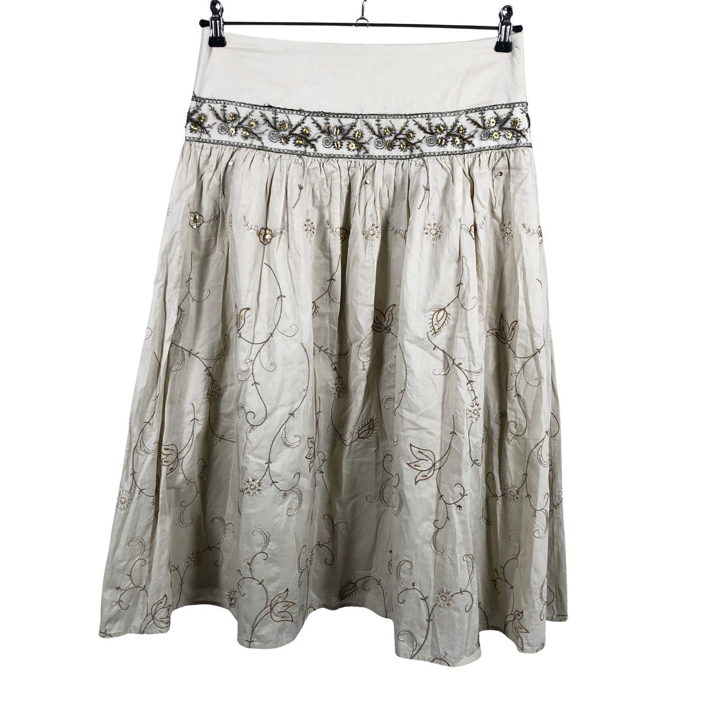 Unisex More&More - Fabric skirt, size 38 - Beige (1)