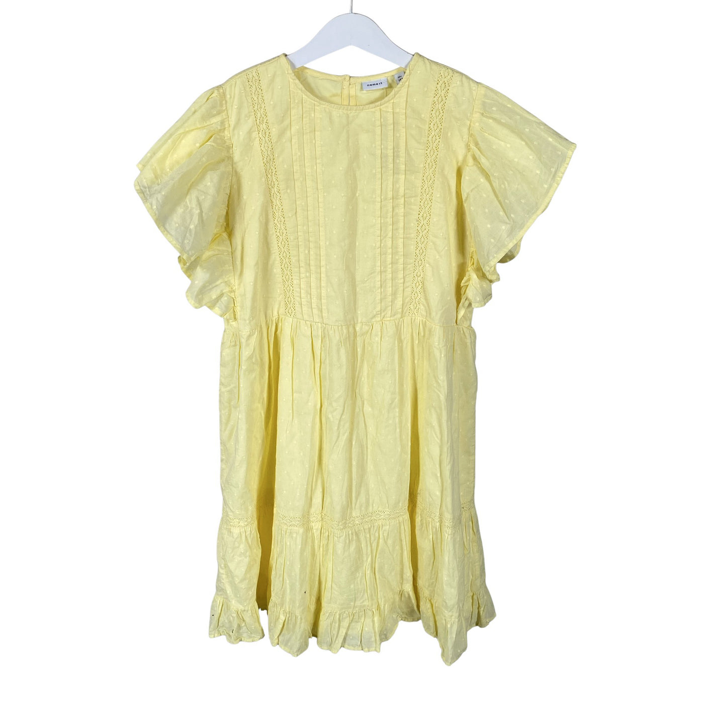 Unisex Name It - Dress, size 146 - 152 - Yellow (1)