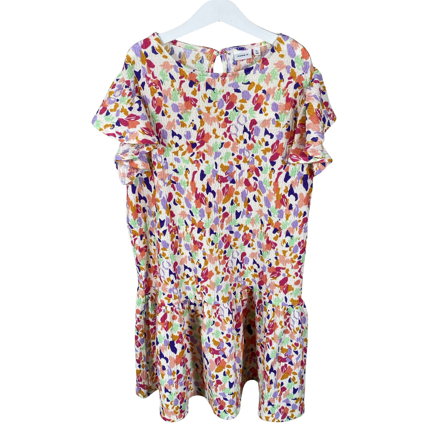 Unisex Name It - Dress, size 140 - 146 - Natural white (1)