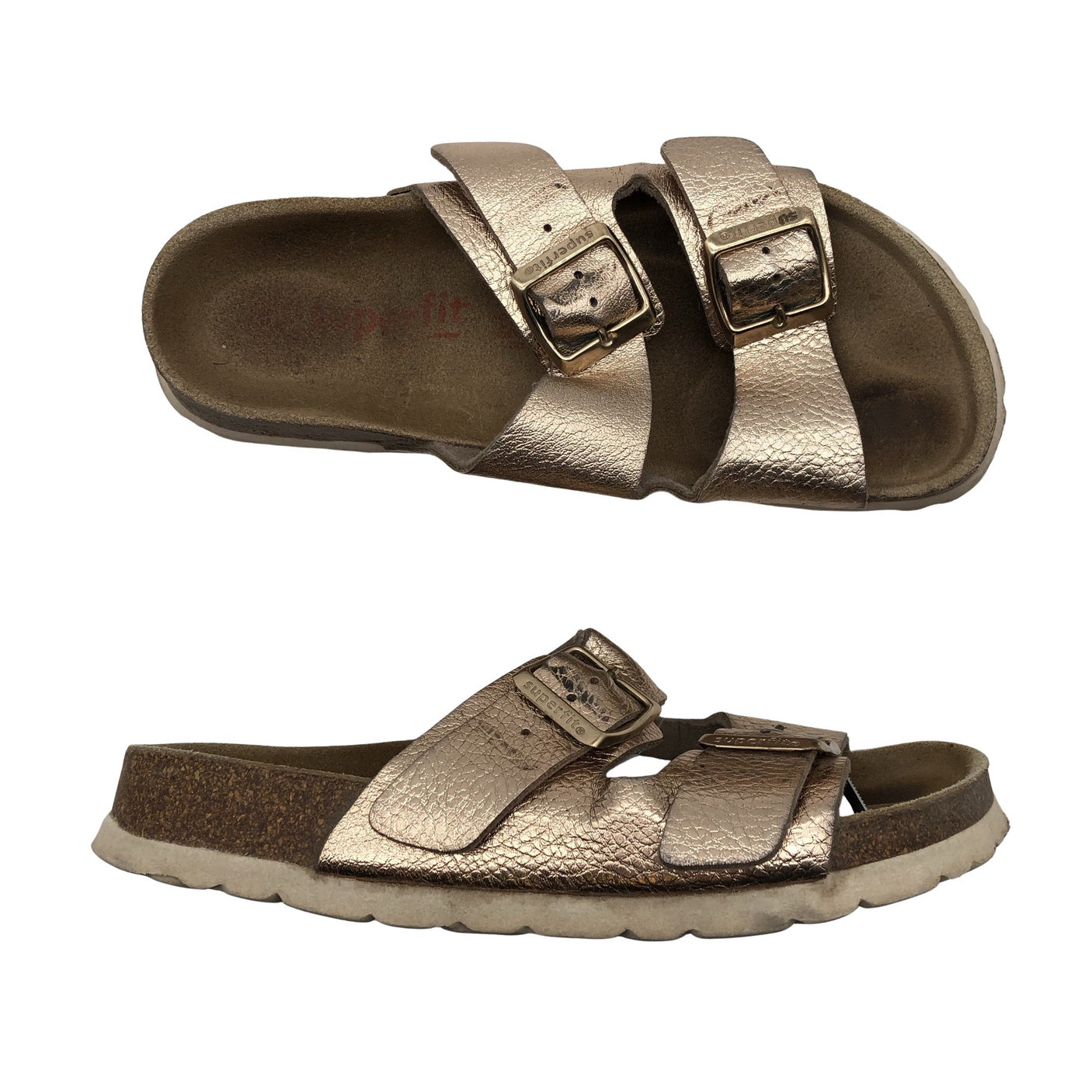 Unisex SuperFit - Sandals, size 36 - Gold (1)