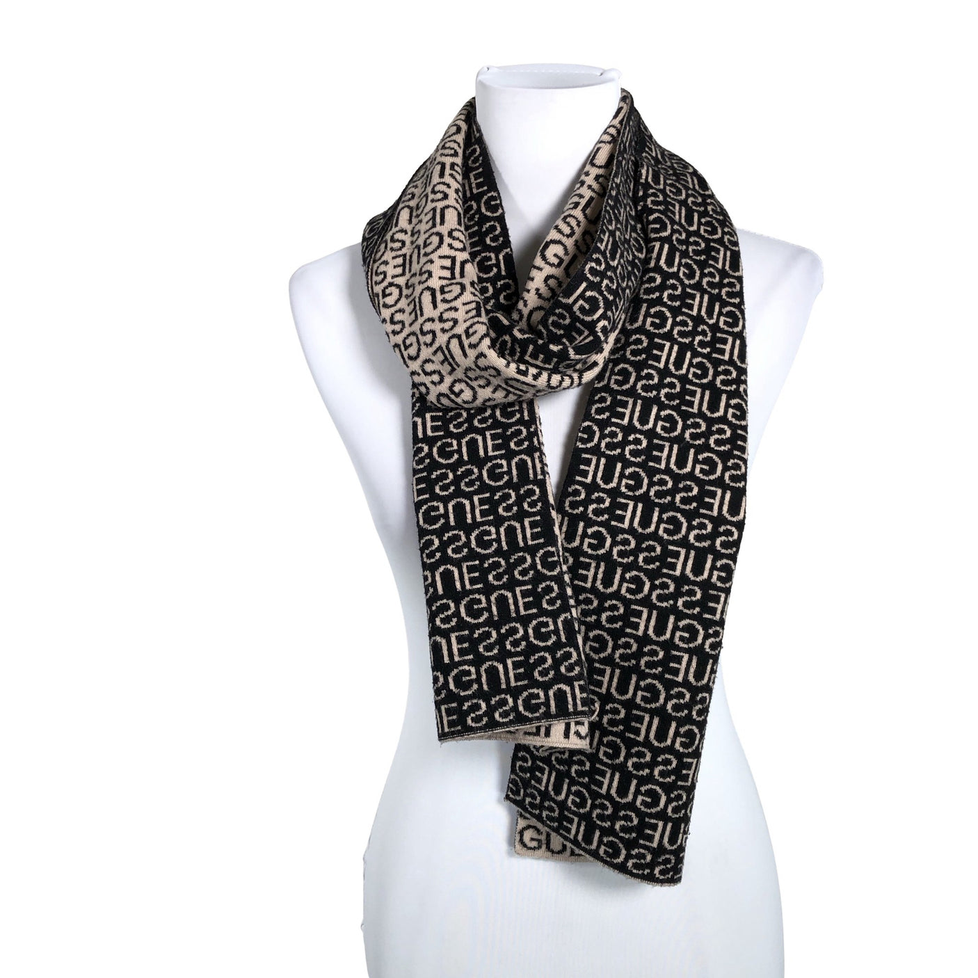 Unisex Guess - Scarf, size Ei kokoa - Black (1)
