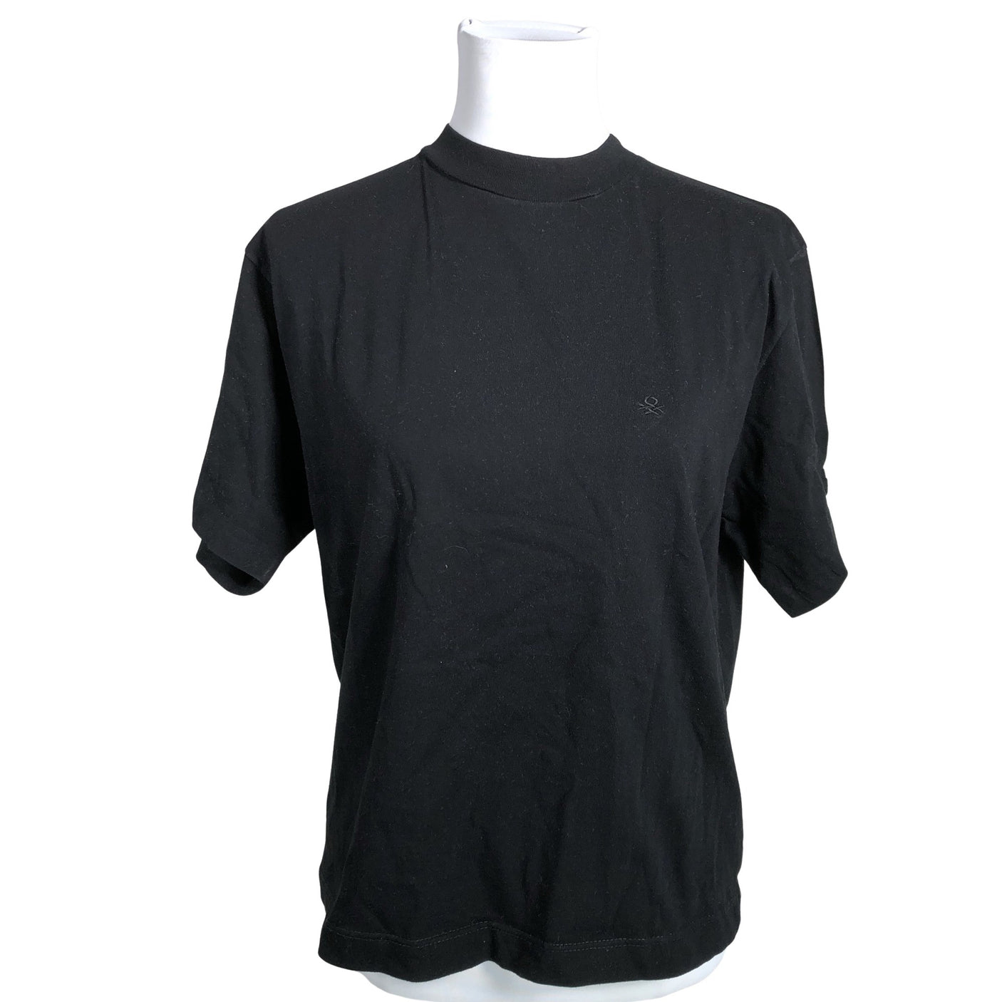 Unisex Benetton - T-shirt, size 38 - Black (1)