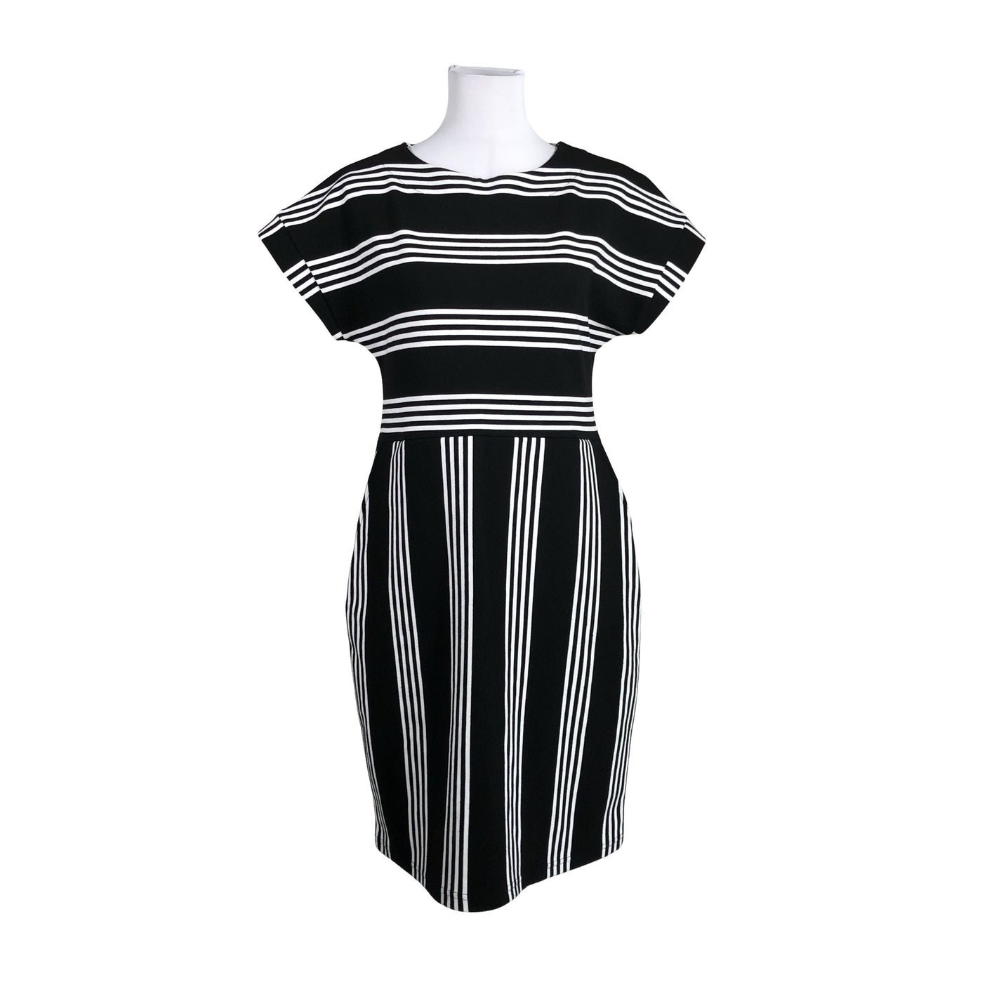 Unisex Nanso - Tricot dress, size 38 - Black (1)