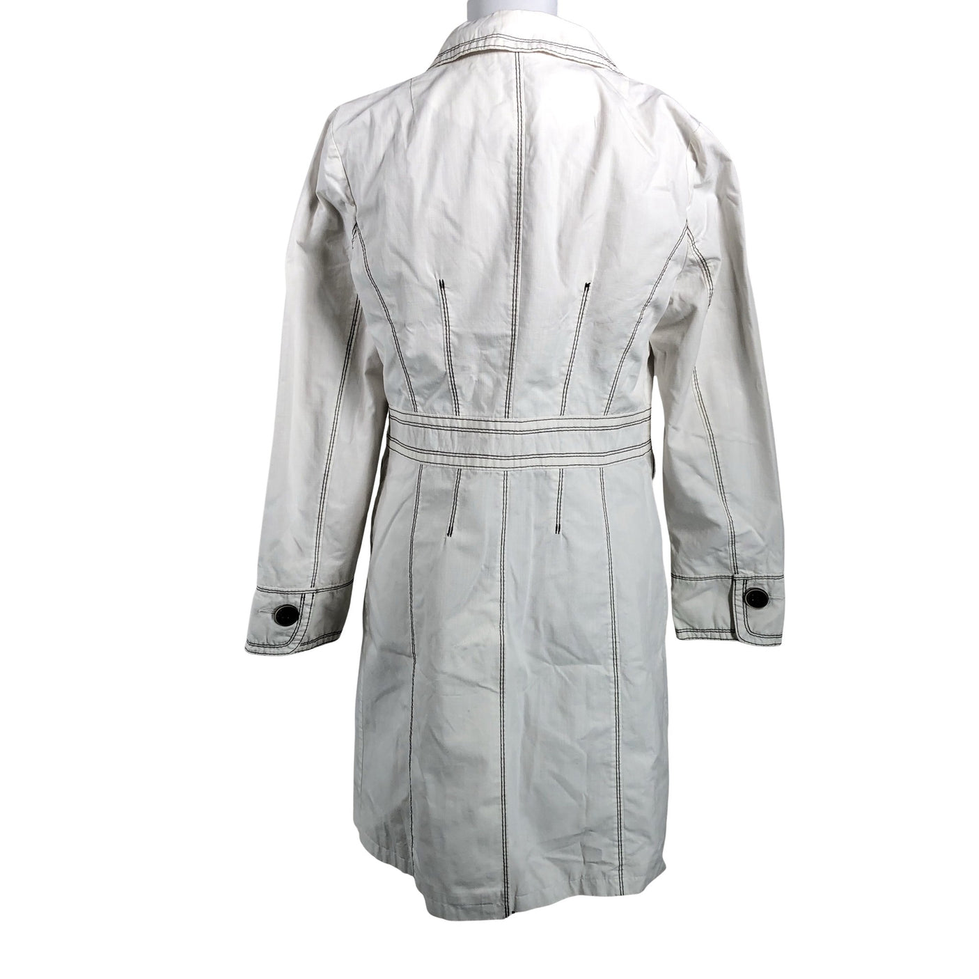 Unisex MasCara - Trench coat, size 40 - Natural white (2)