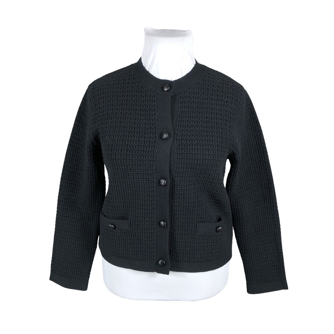 Unisex Uniqlo - Cardigan, size 40 - Black (1)