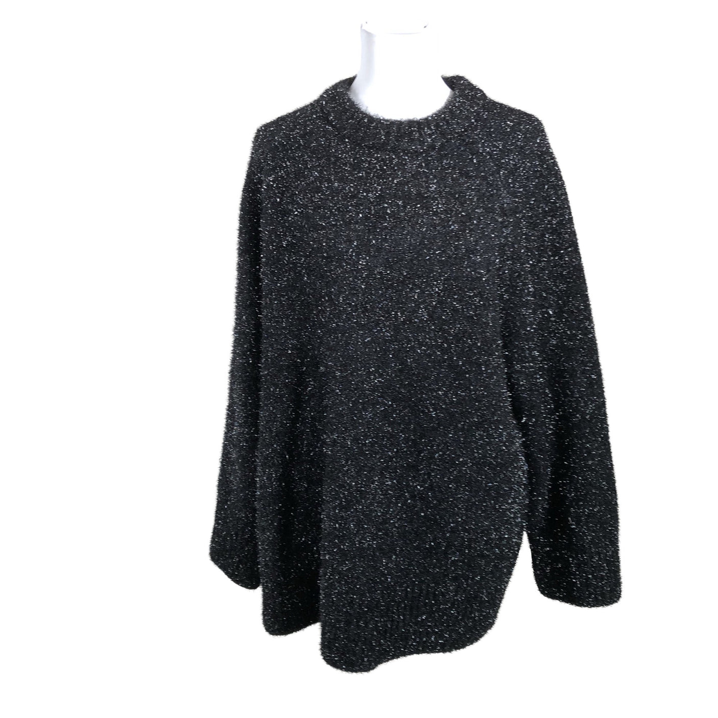 Unisex Arket - Knit tunic, size 40 - Black (1)