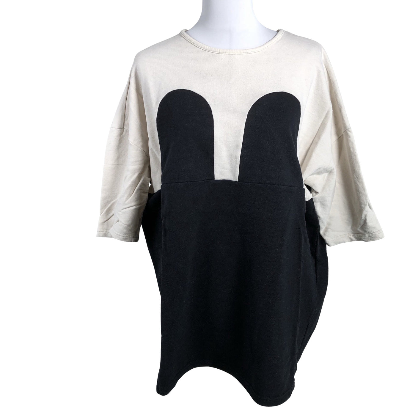 Unisex R/H Studio - Sweatshirt tunic, size 40 - Beige (1)
