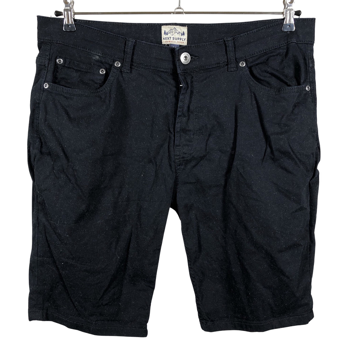 Unisex Next - Denim shorts, size W36 - Black (1)