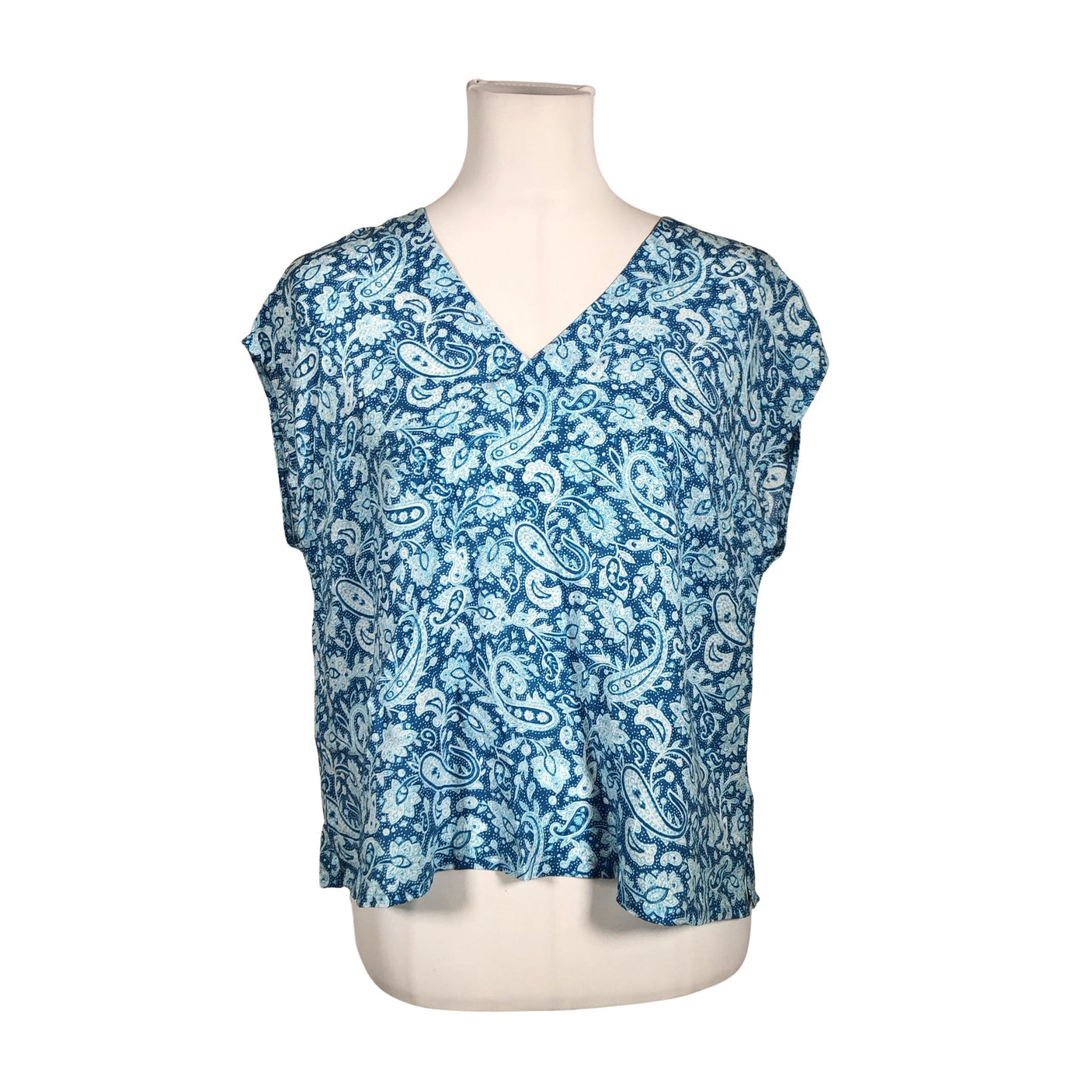 Unisex Nanso - Short-sleeved blouse, size 36 - Turquoise (1)
