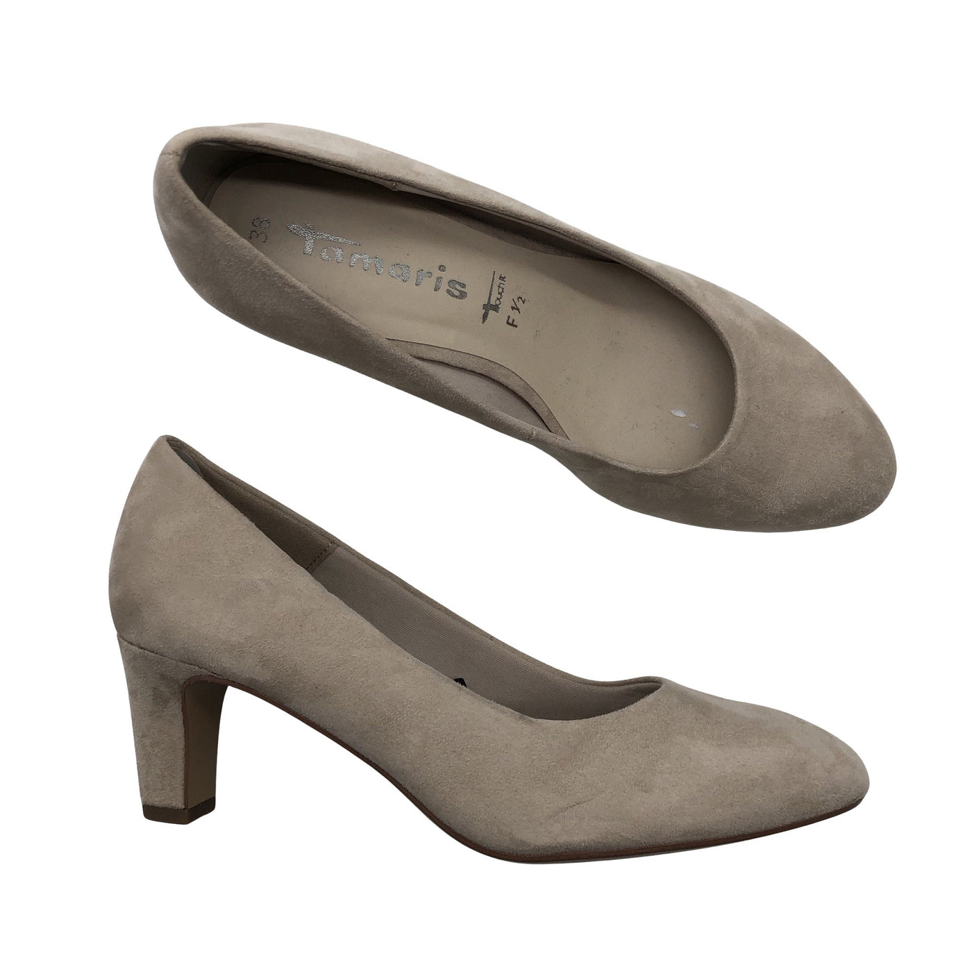 Unisex Tamaris - High heels, size 38 - Beige (1)