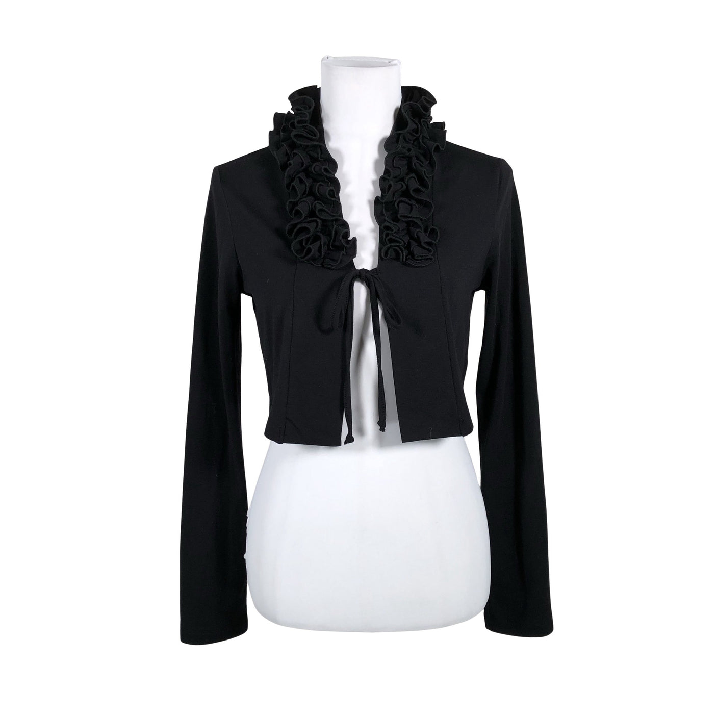 Unisex CPM - Tricot bolero, size 38 - Black (1)