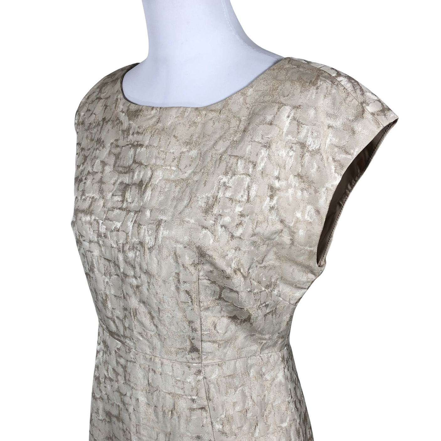 Unisex Tiger of Sweden - Sheath dress, size 40 - Beige (2)