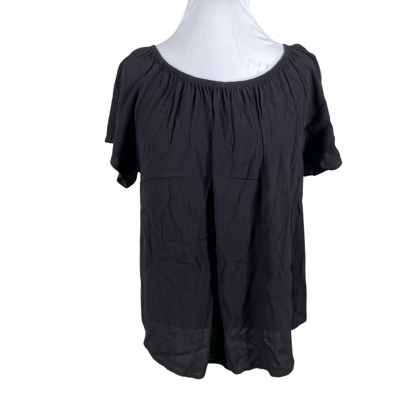 Unisex Zizzi - Short-sleeved blouse, size 46 - Black (1)