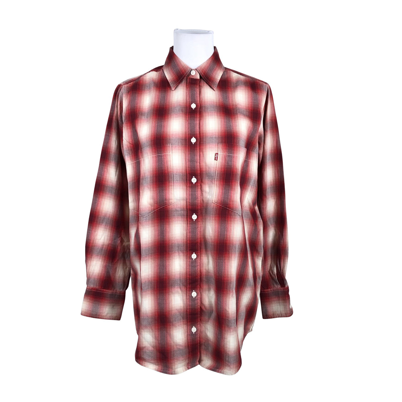Unisex Levi's - Collared shirt, size 36 - Red (1)