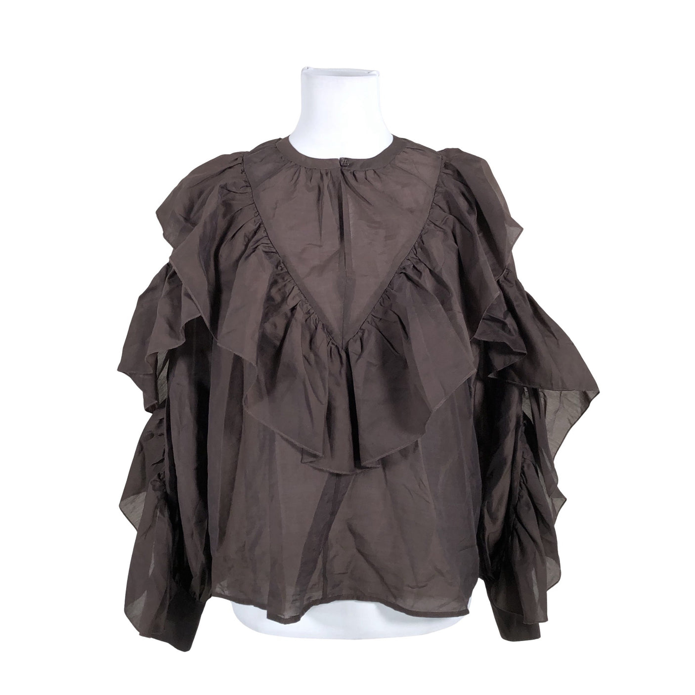 Unisex Second Female - Blouse, size 38 - Brown (1)